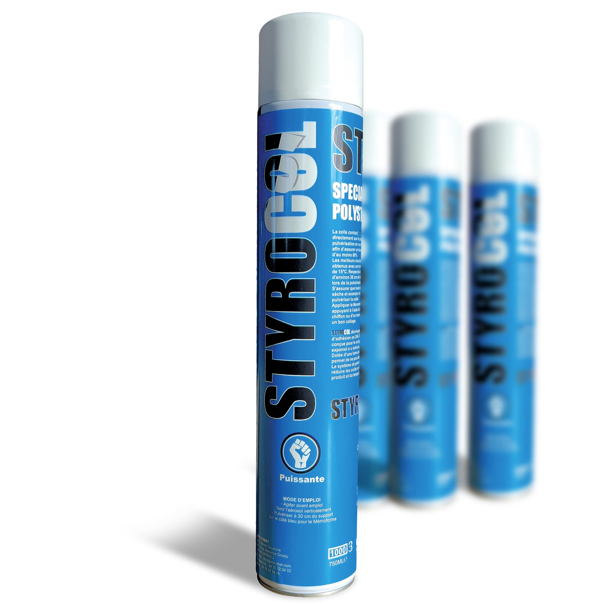 Colle en spray 750 ml STYROCOL