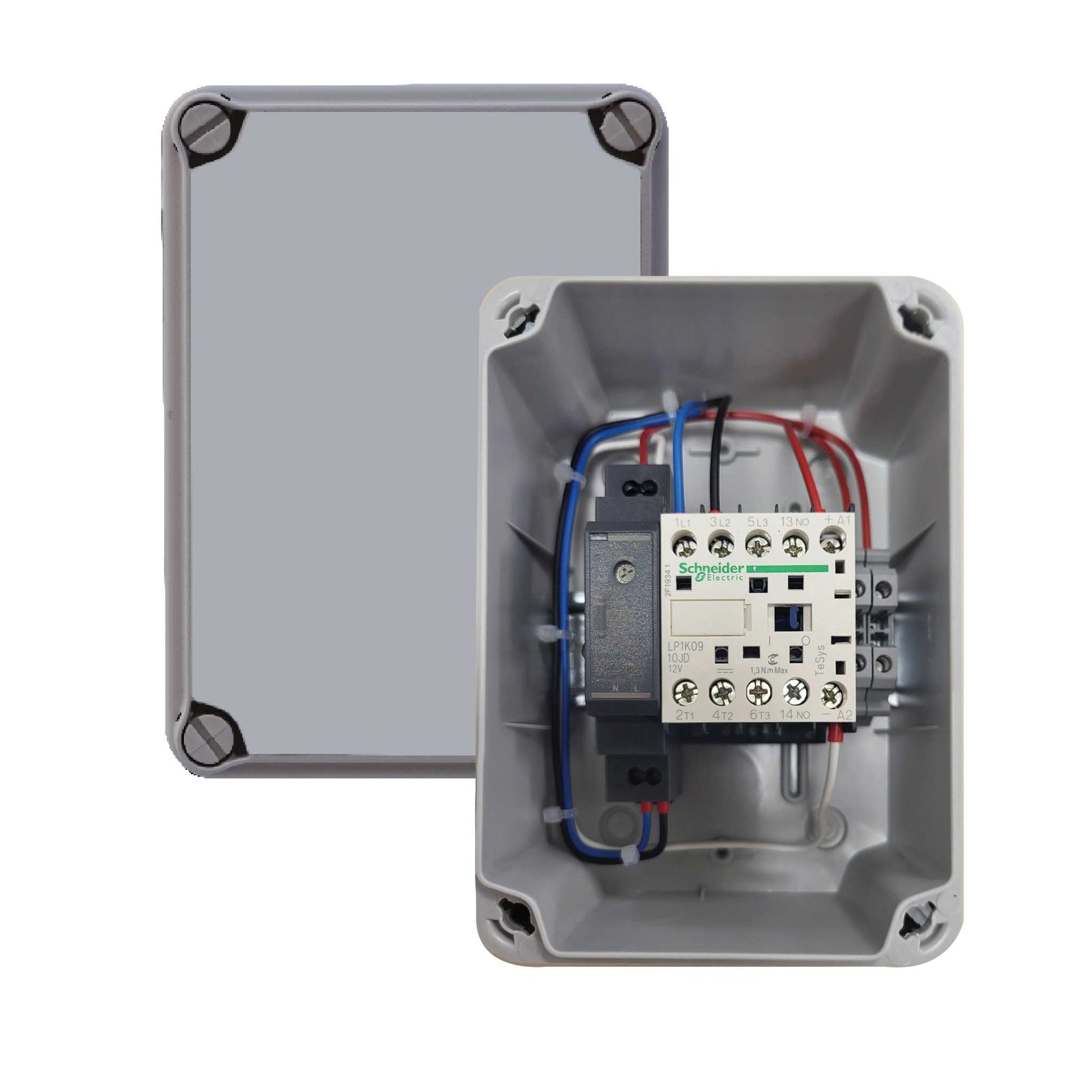 Coffret électrique gestion hydraulique piscine