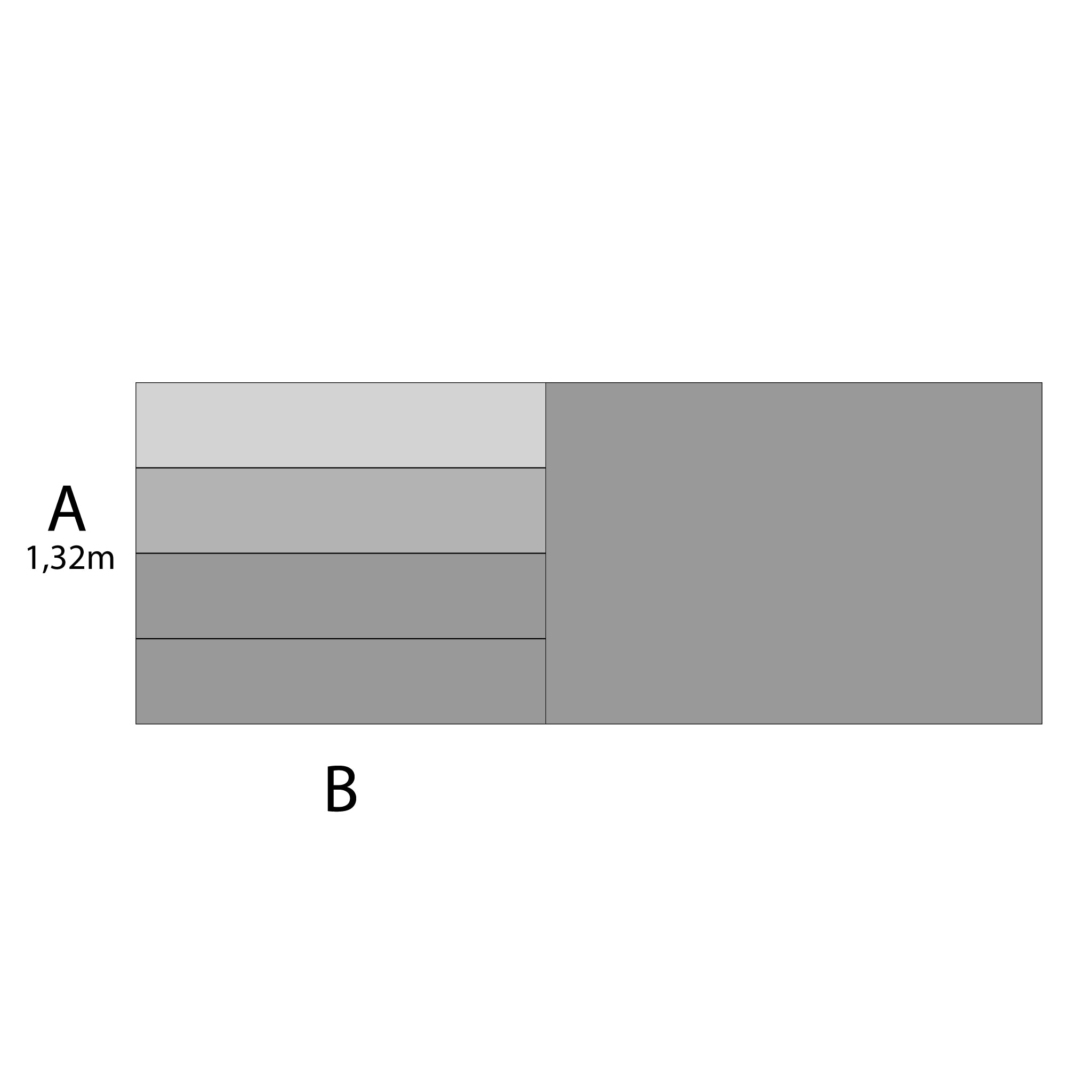 plan escalier piscine droit intérieur 4 marches
