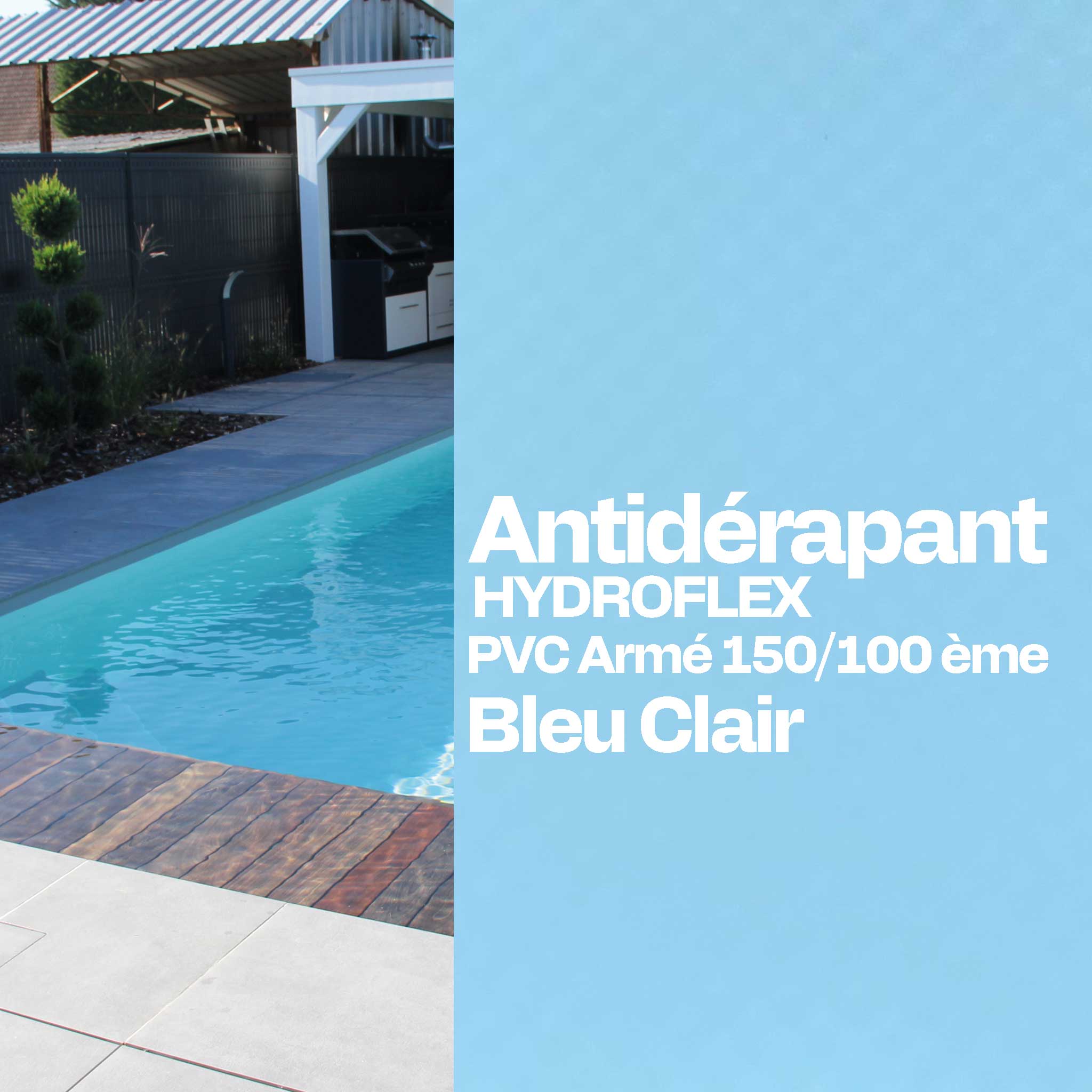 PVC Armé Hydroflex (Antidérapant) 25 x 1,65