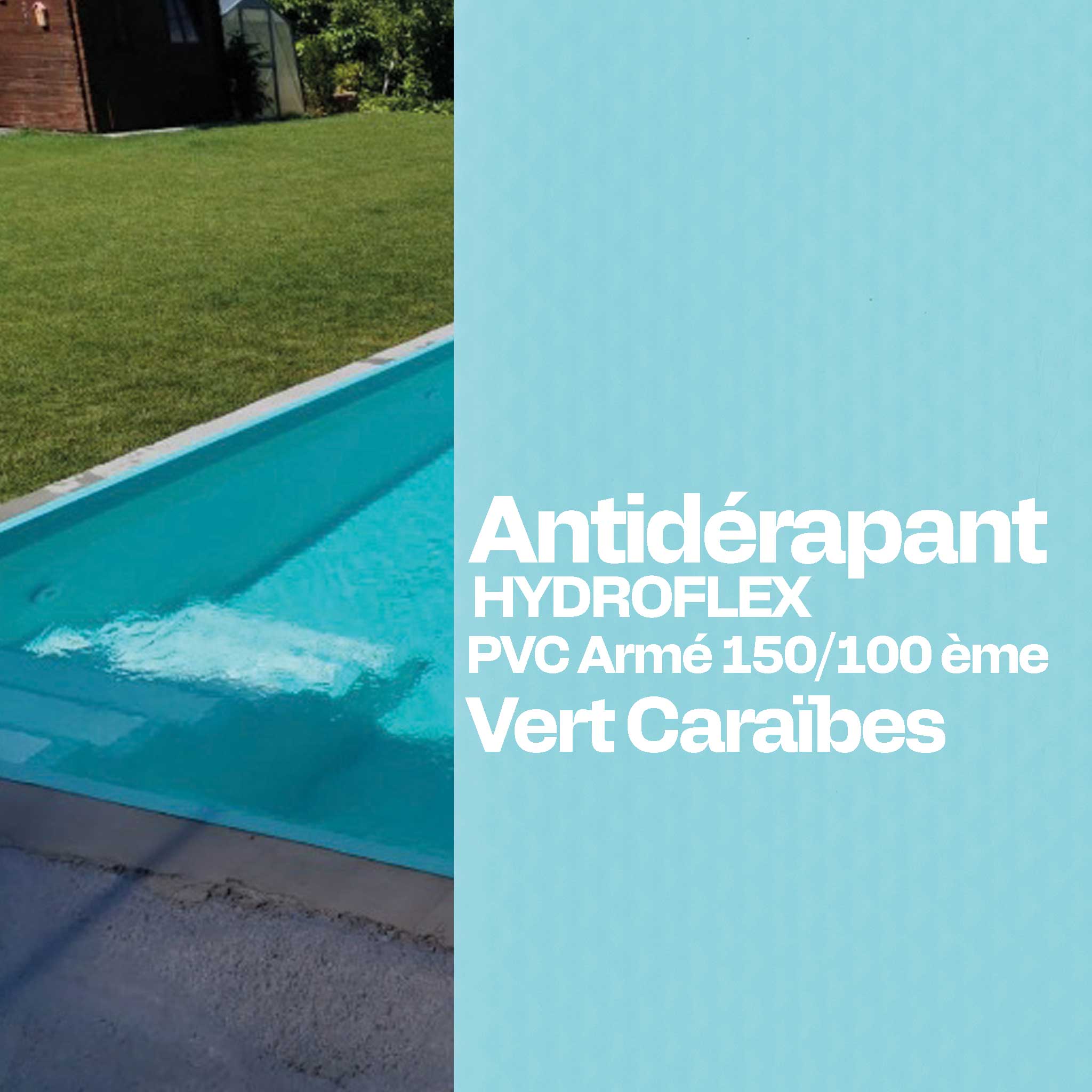 PVC Armé Hydroflex (Antidérapant) 25 x 1,65