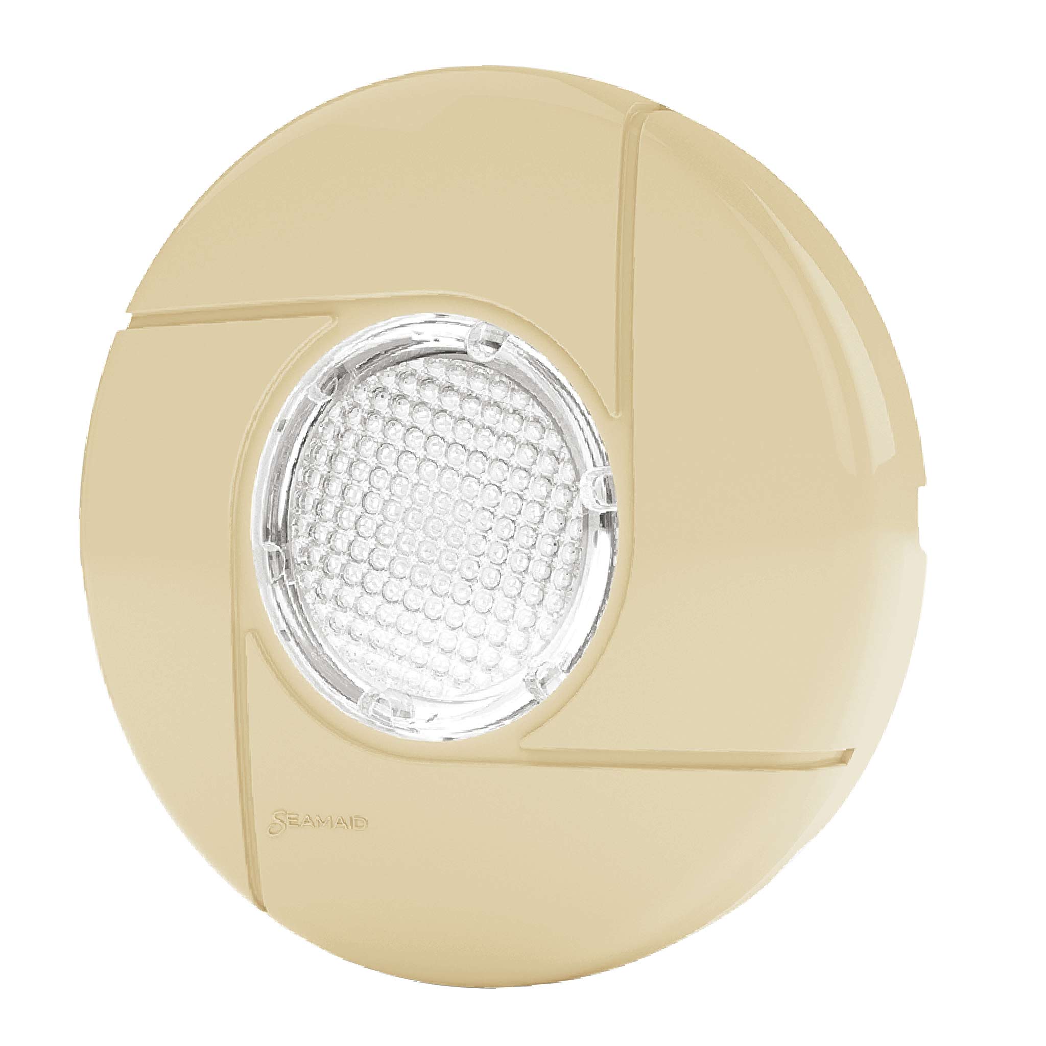 Enjoliveur mini projecteur rond sable