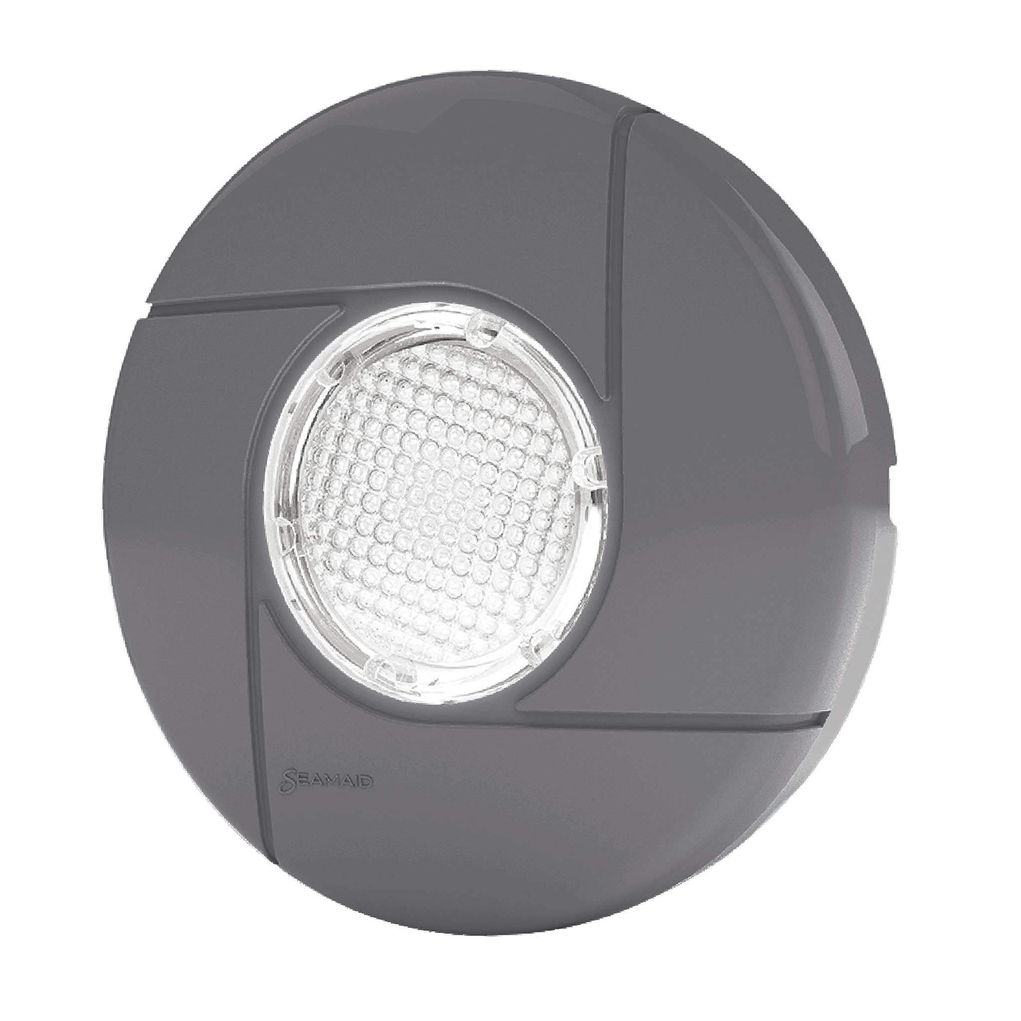 Enjoliveur mini projecteur rond anthracite