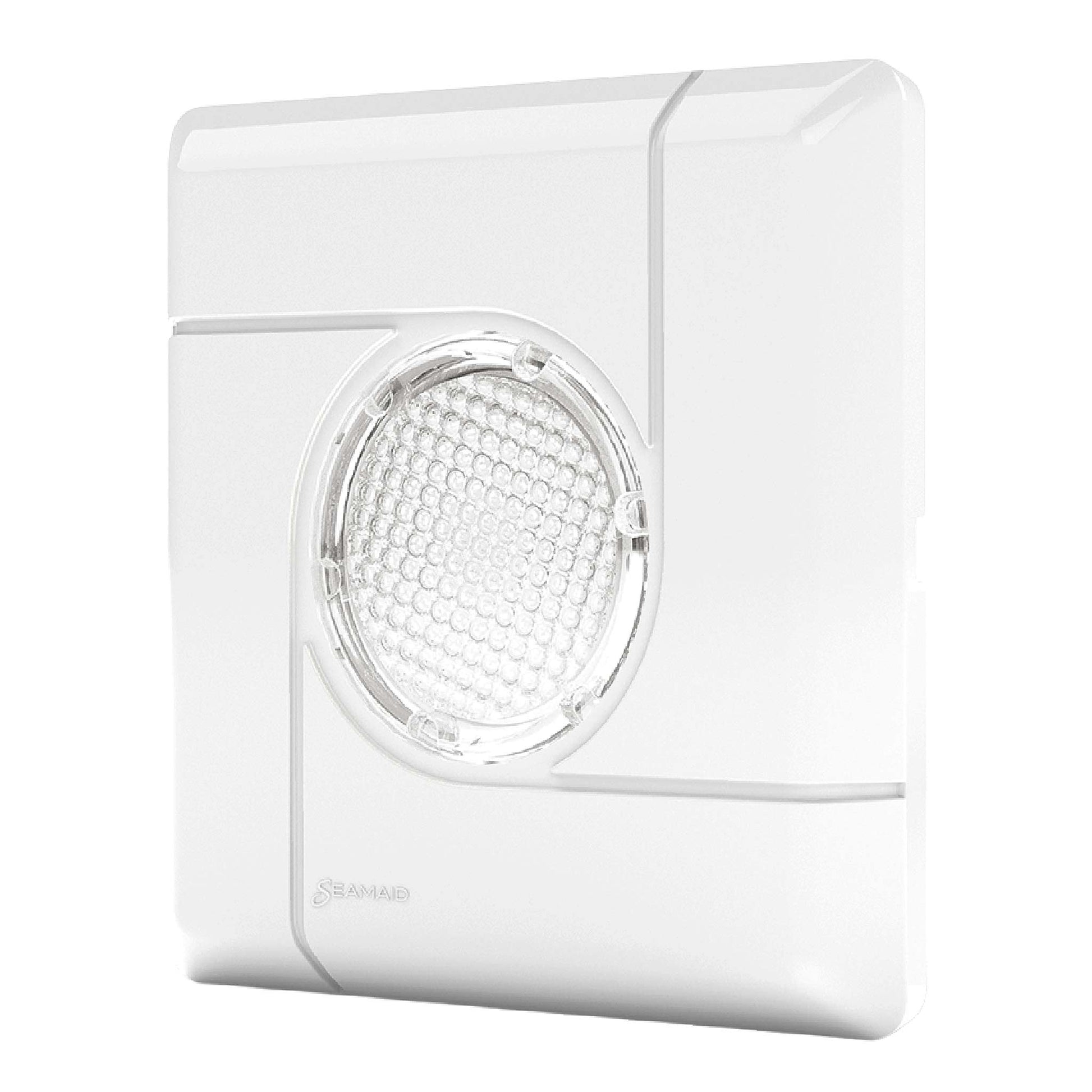 Enjoliveur mini projecteur carré blanc