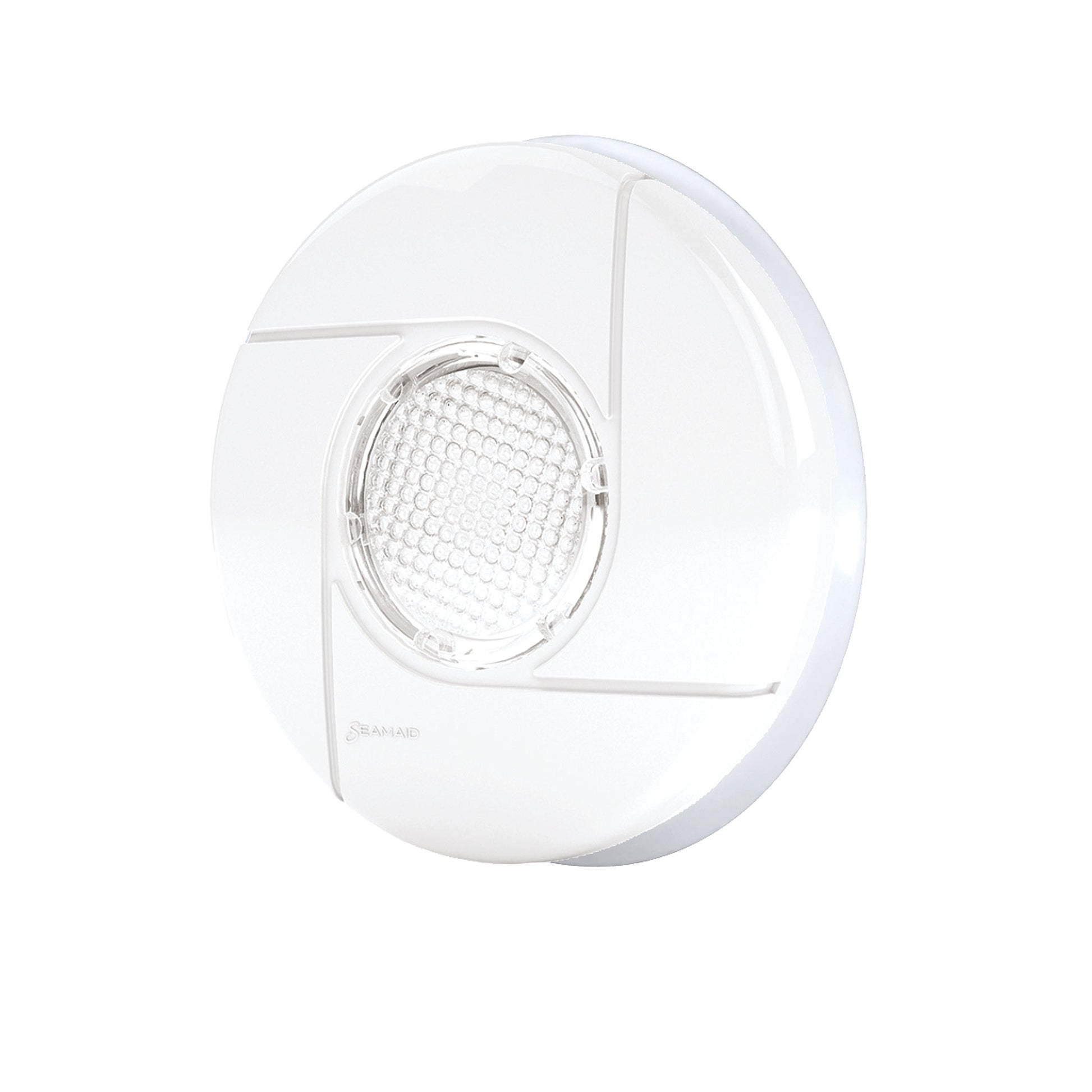 Enjoliveur mini projecteur rond blanc