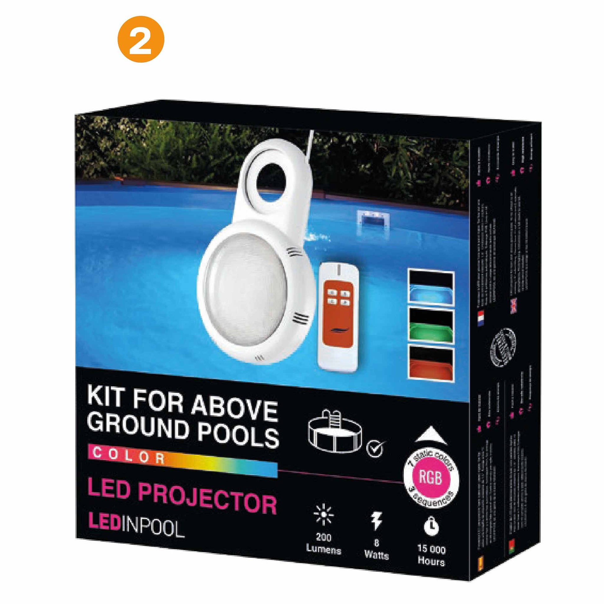 Projecteur LED piscine hors-sol | Waterbox