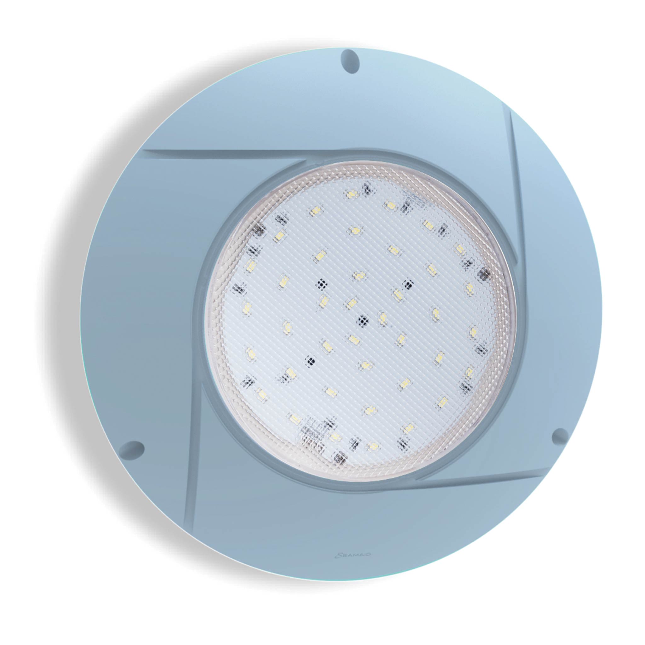 Enjoliveur projecteur plat piscine Seamaid bleu