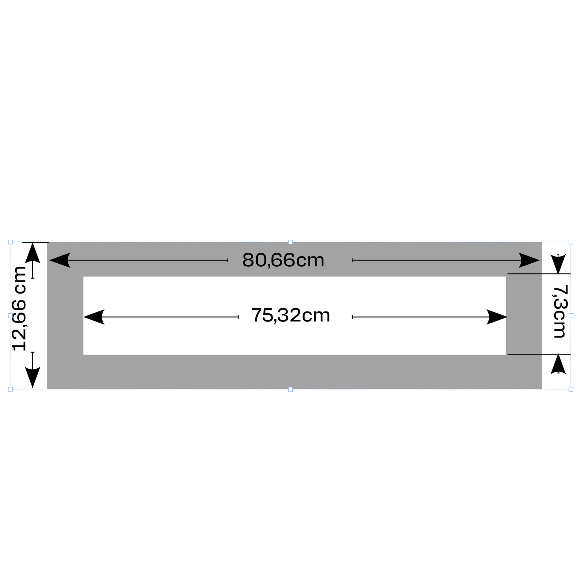 Skimmer miroir ACIS A800 DESIGN pour piscine béton et liner schéma 