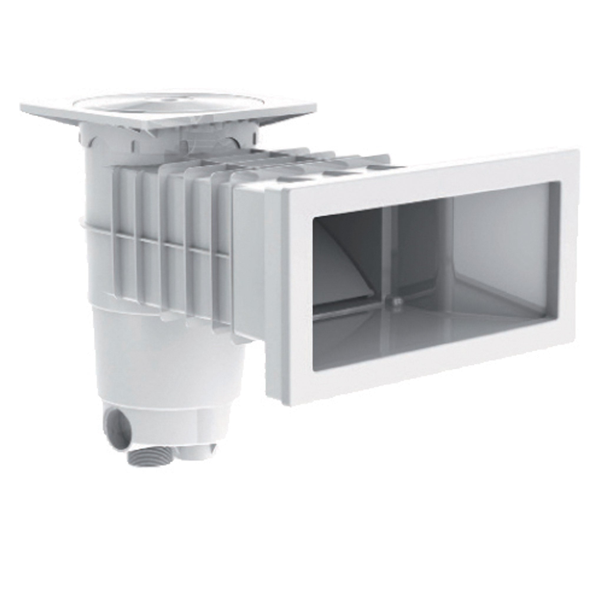 Skimmer Hayward Premium grande meurtrière pour piscine béton et liner blanc