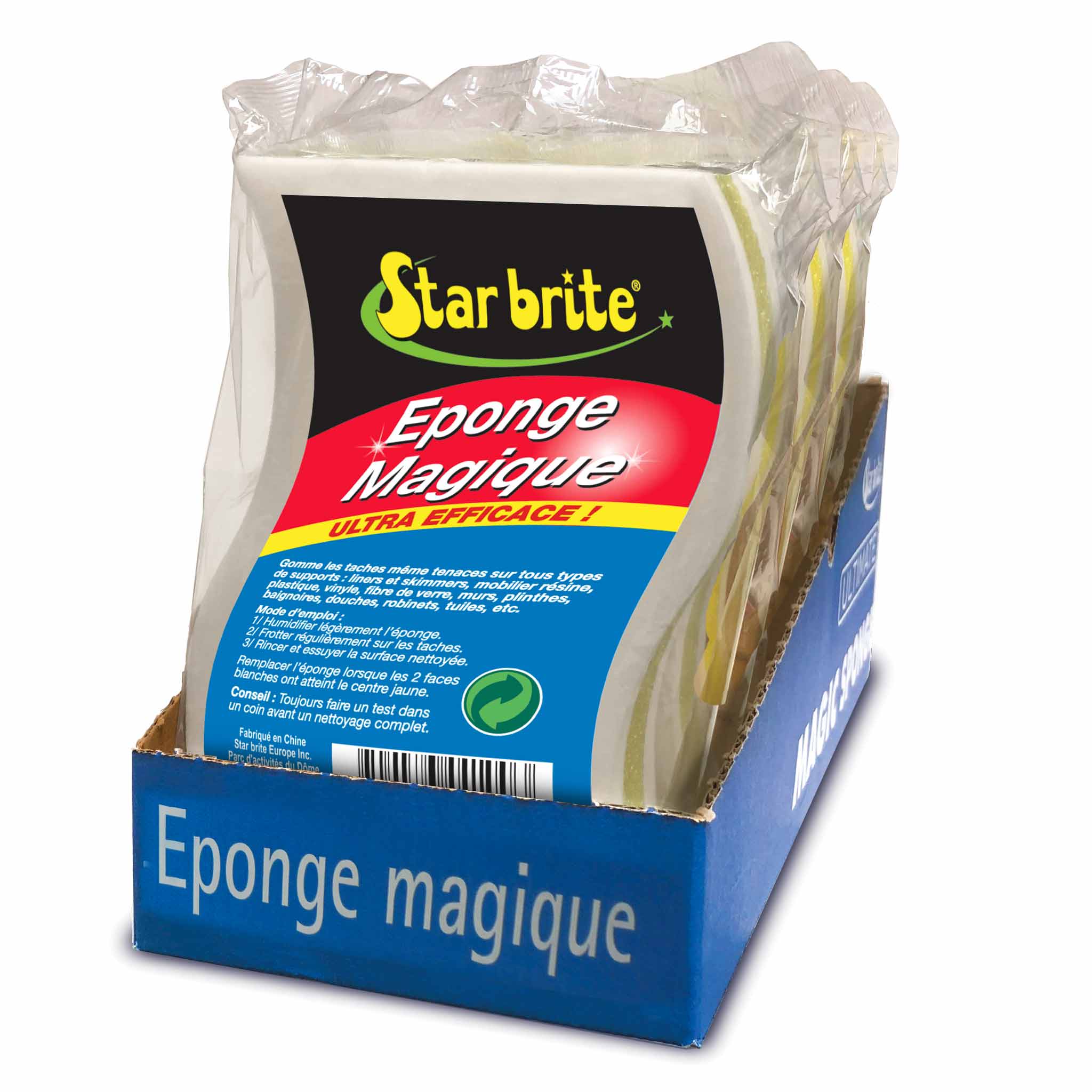 Éponge magique XXL piscine – Nettoyage puissant