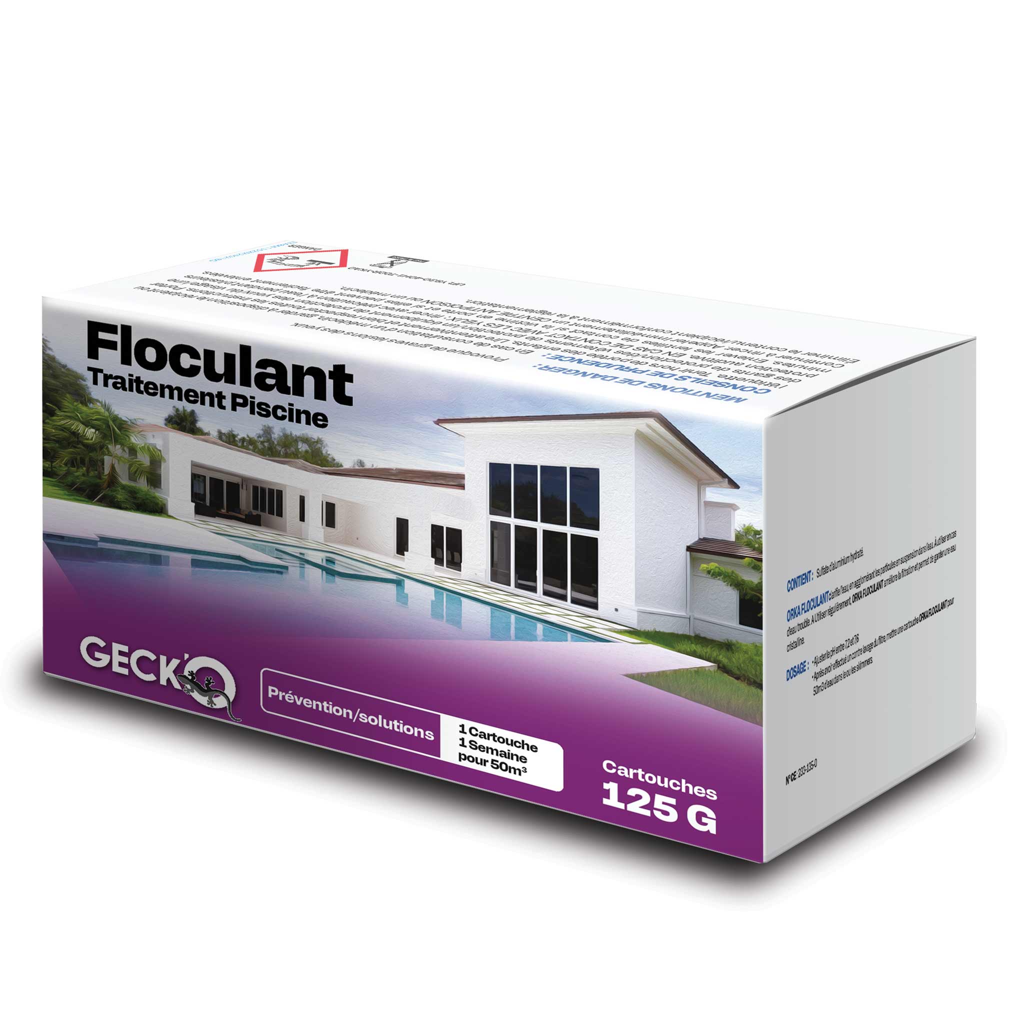 Floculant 8 Cartouche = 125gr