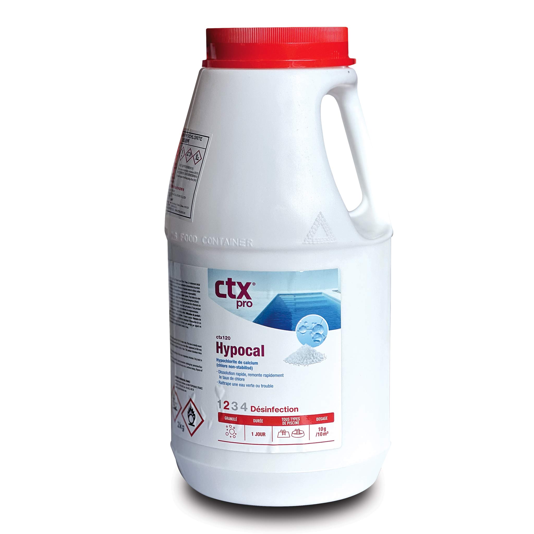 Chlore Choc Hypocal Non Stabilisé