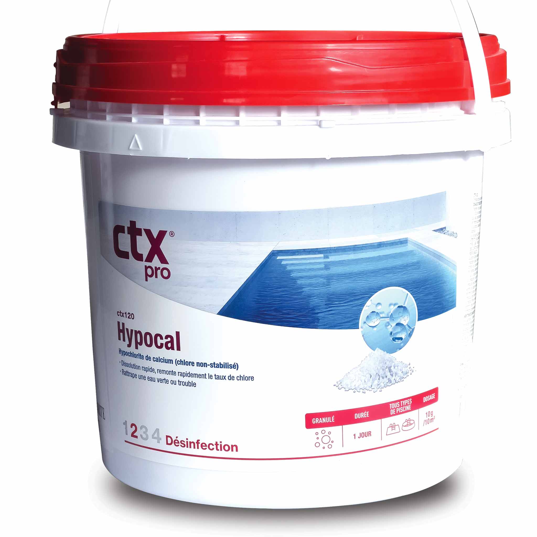 Chlore Choc Hypocal Non Stabilisé