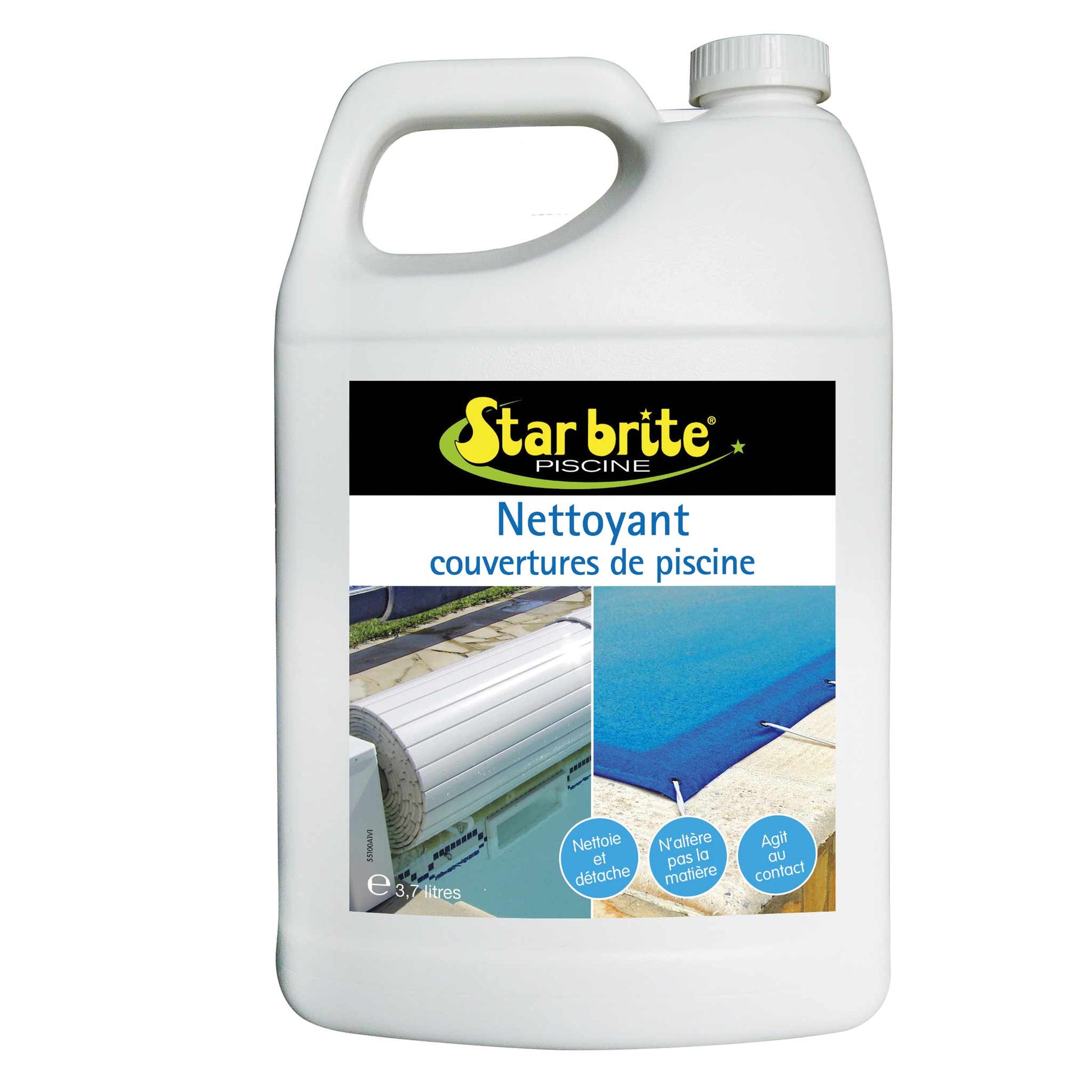 Nettoyant couvertures de piscine – Dégraissant Starbrite 5l