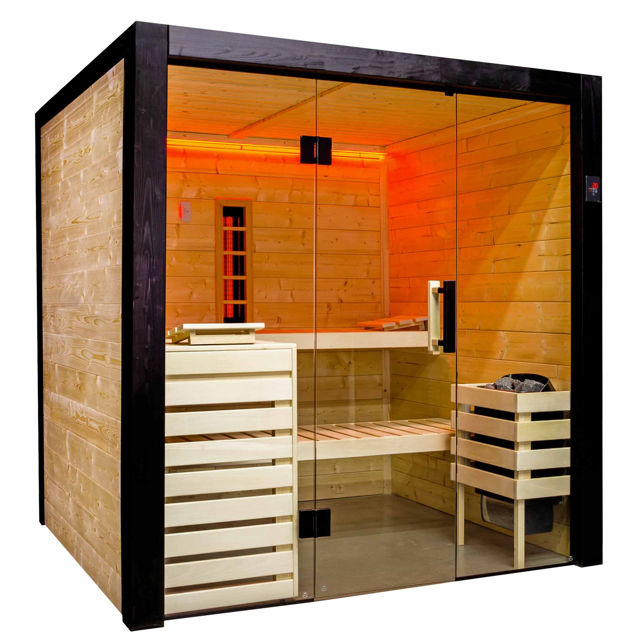 Sauna Family Infra - Fin Set