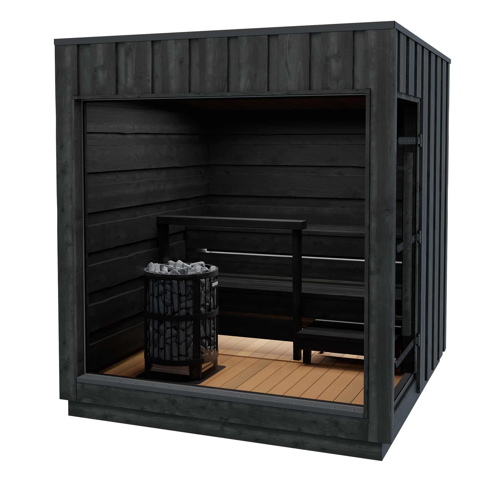 Sauna Legend Home Harvia avec kit électrique haut de gamme