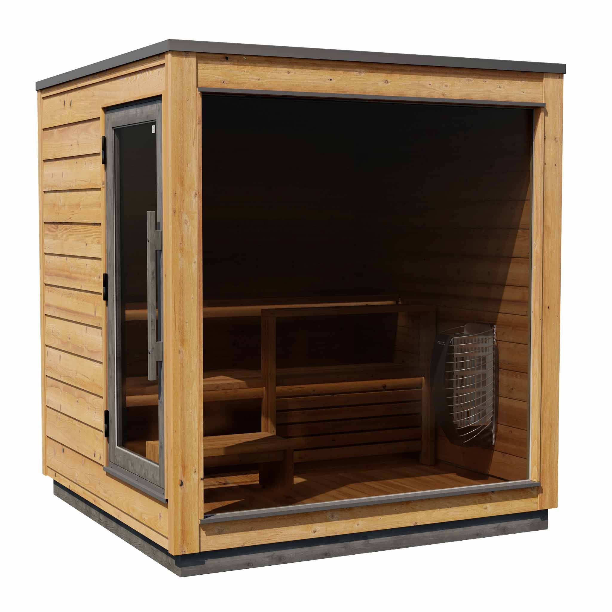 Sauna FinVision Dawn porte à gauche