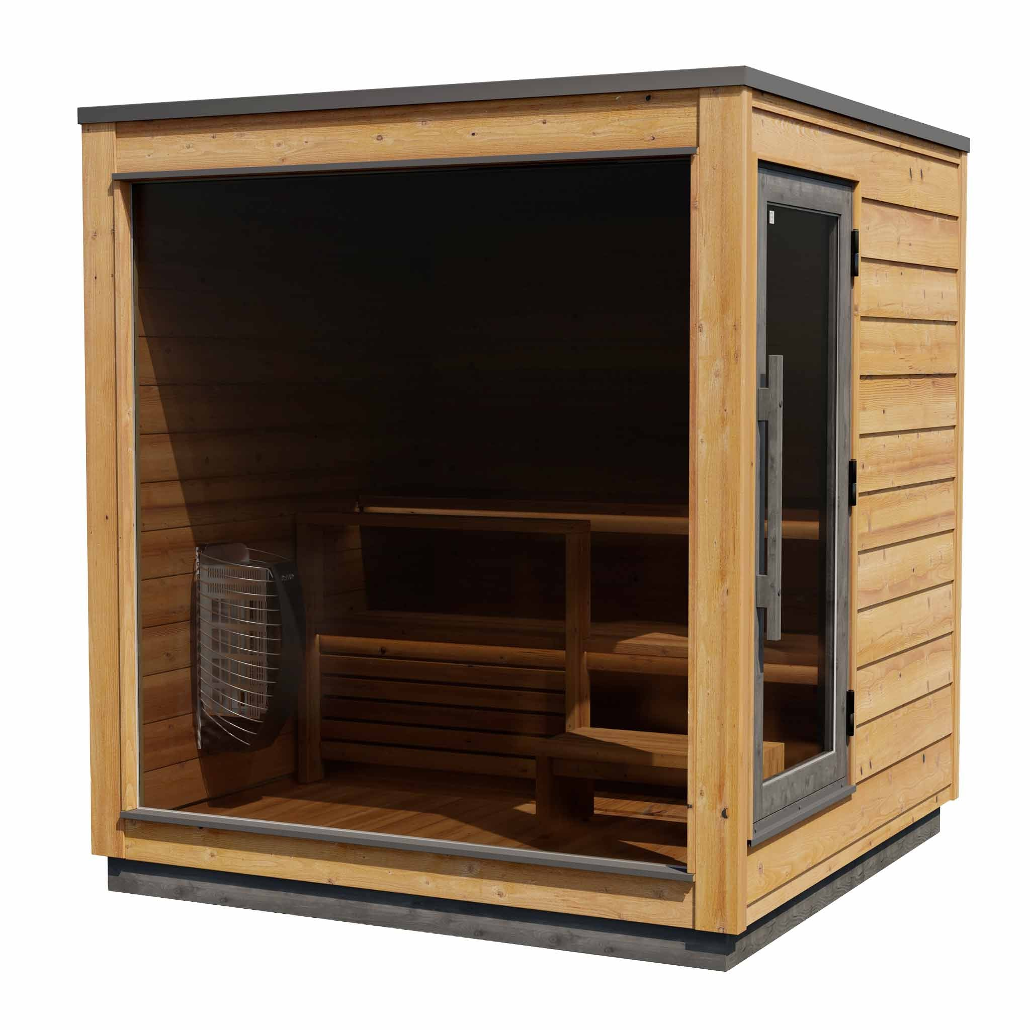 Sauna FinVision Dawn porte à droite