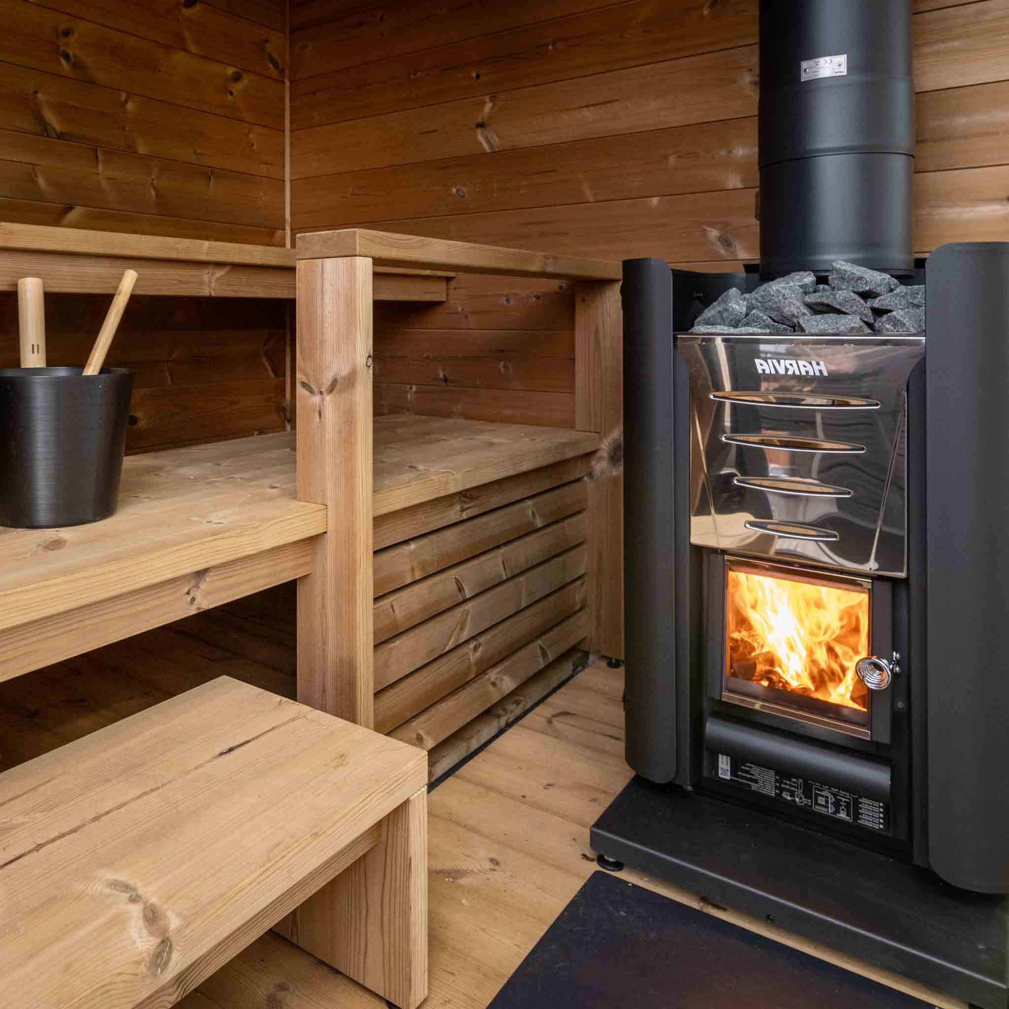 Sauna FinVision Dawn porte à gauche