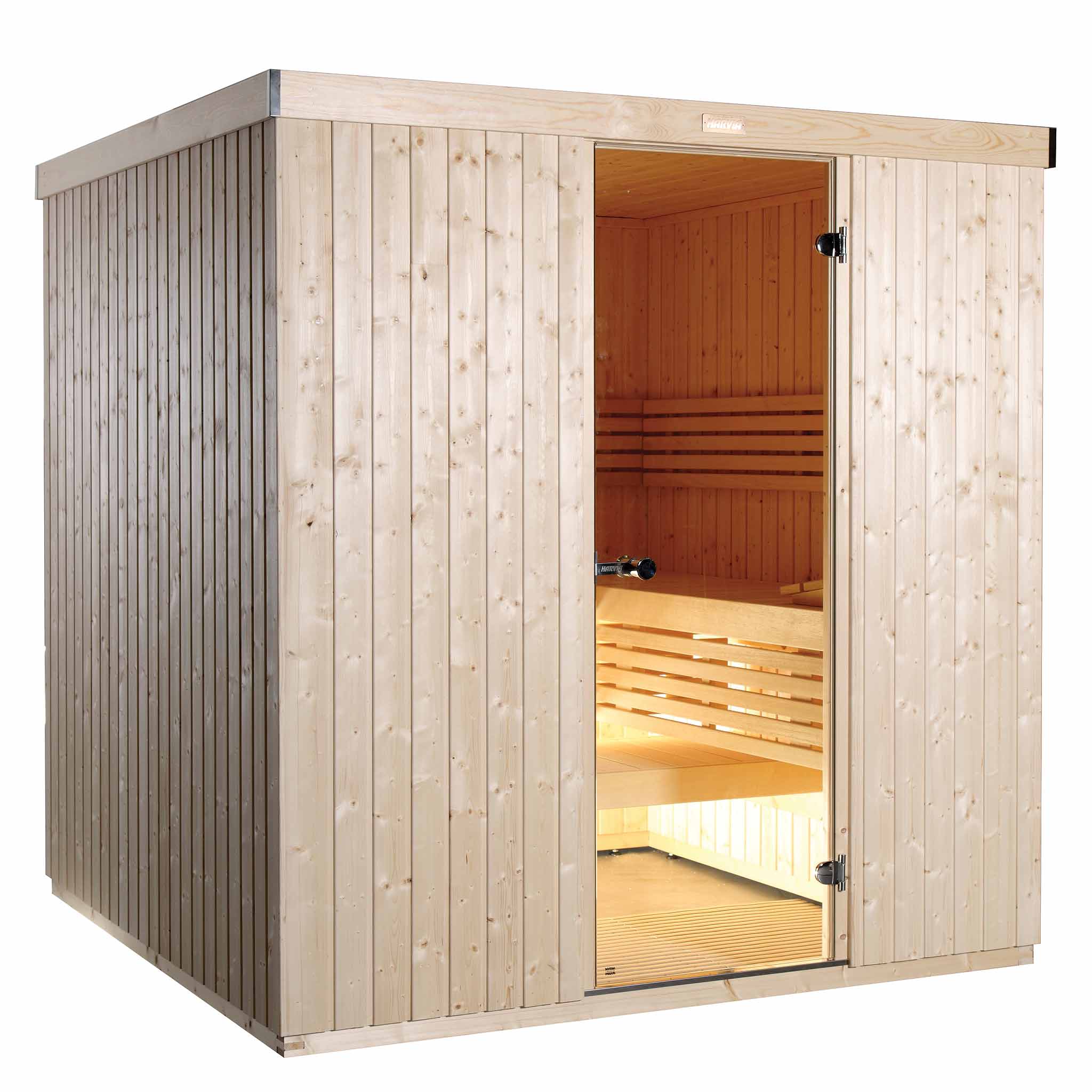 Sauna Variant Line Harvia design moderne extérieur