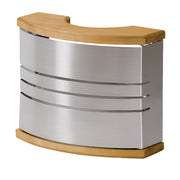 Abat-jour en acier inoxydable + lampe de sauna, Harvia