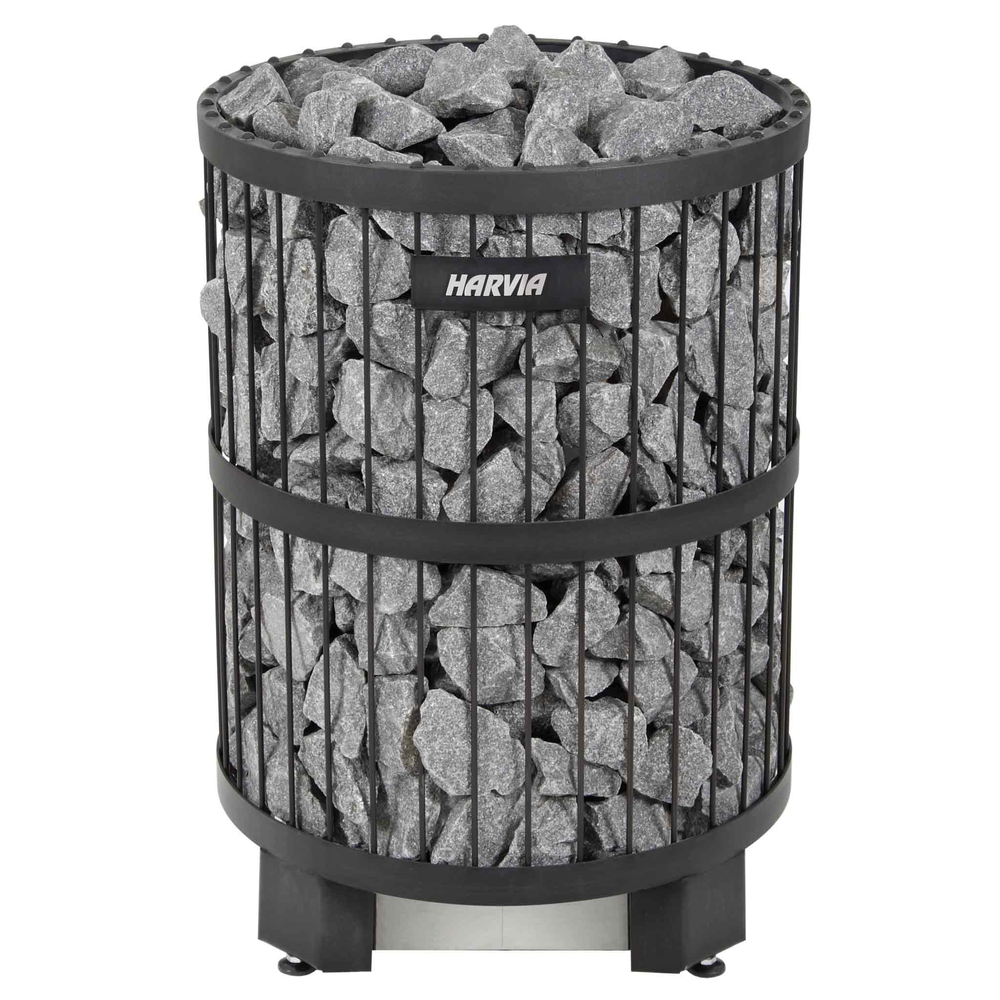 Poêle sauna Legend PO165 noir Harvia puissant
