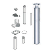 Ensemble de cheminée en acier 1500 inox