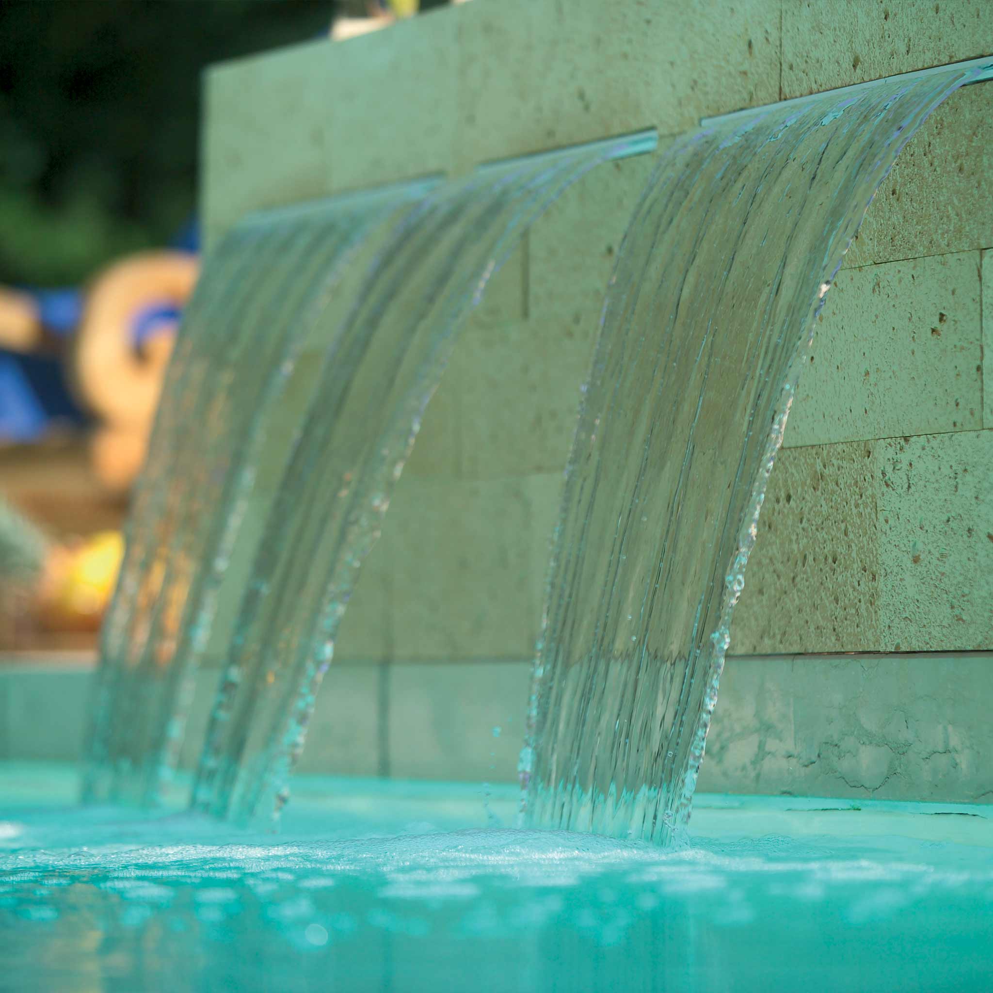 Lame d’eau Powerfall piscine – Cascade design