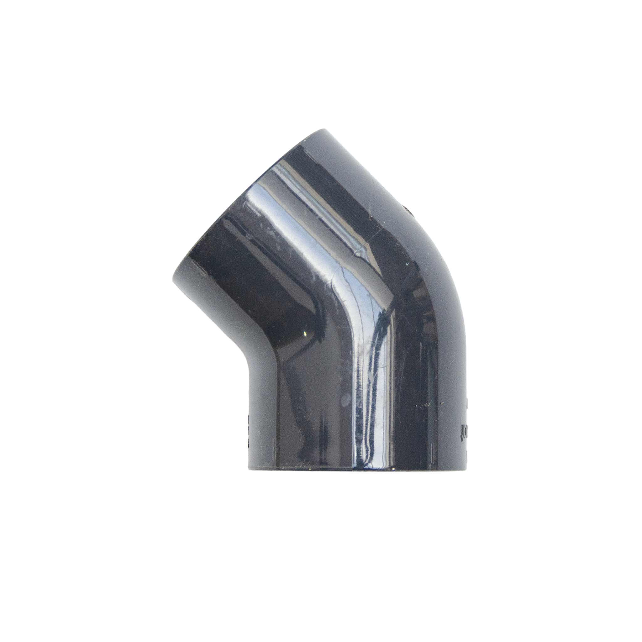 Coude PVC 45° plomberie piscine