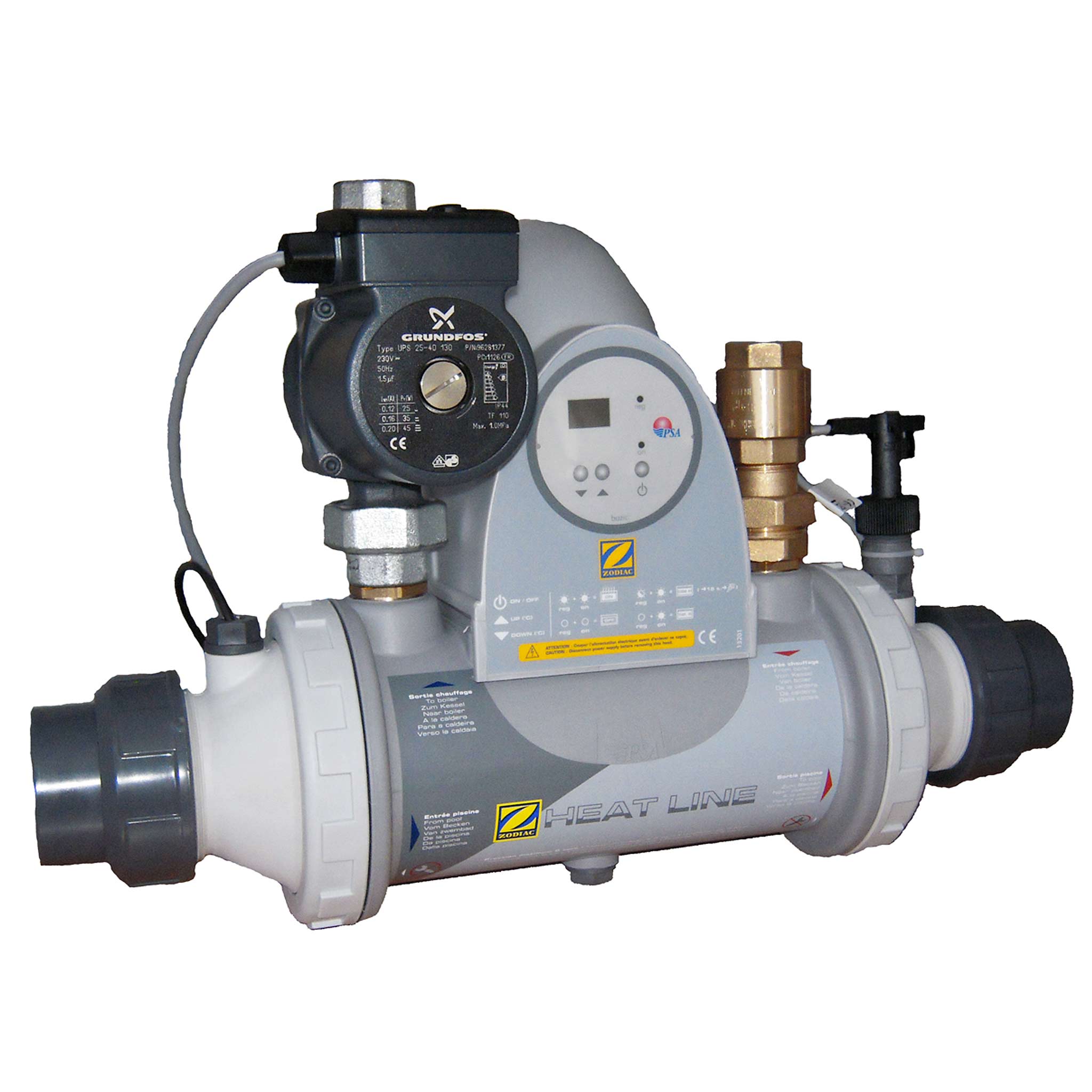 Échangeur Heat Line chauffage piscine