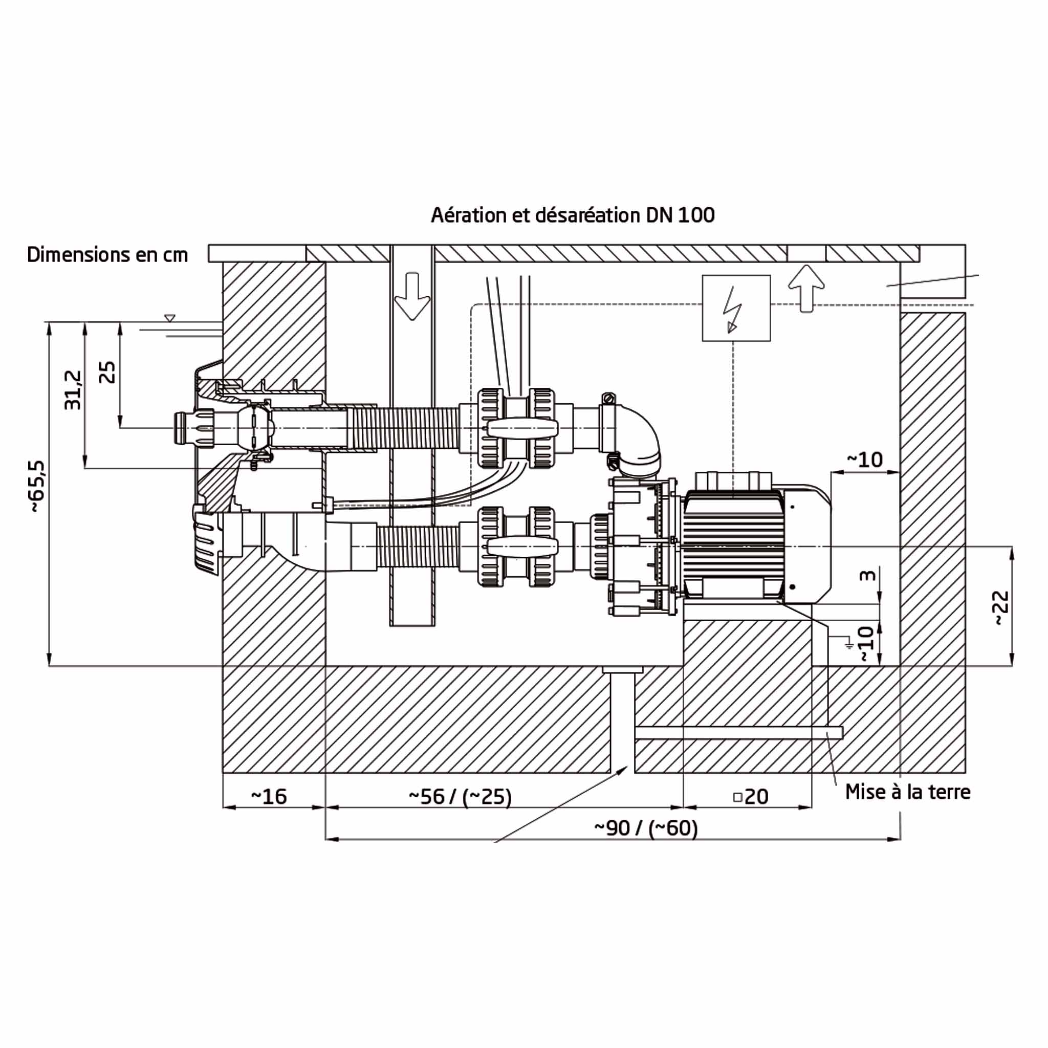 schéma Ensemble NCC Smart piscine