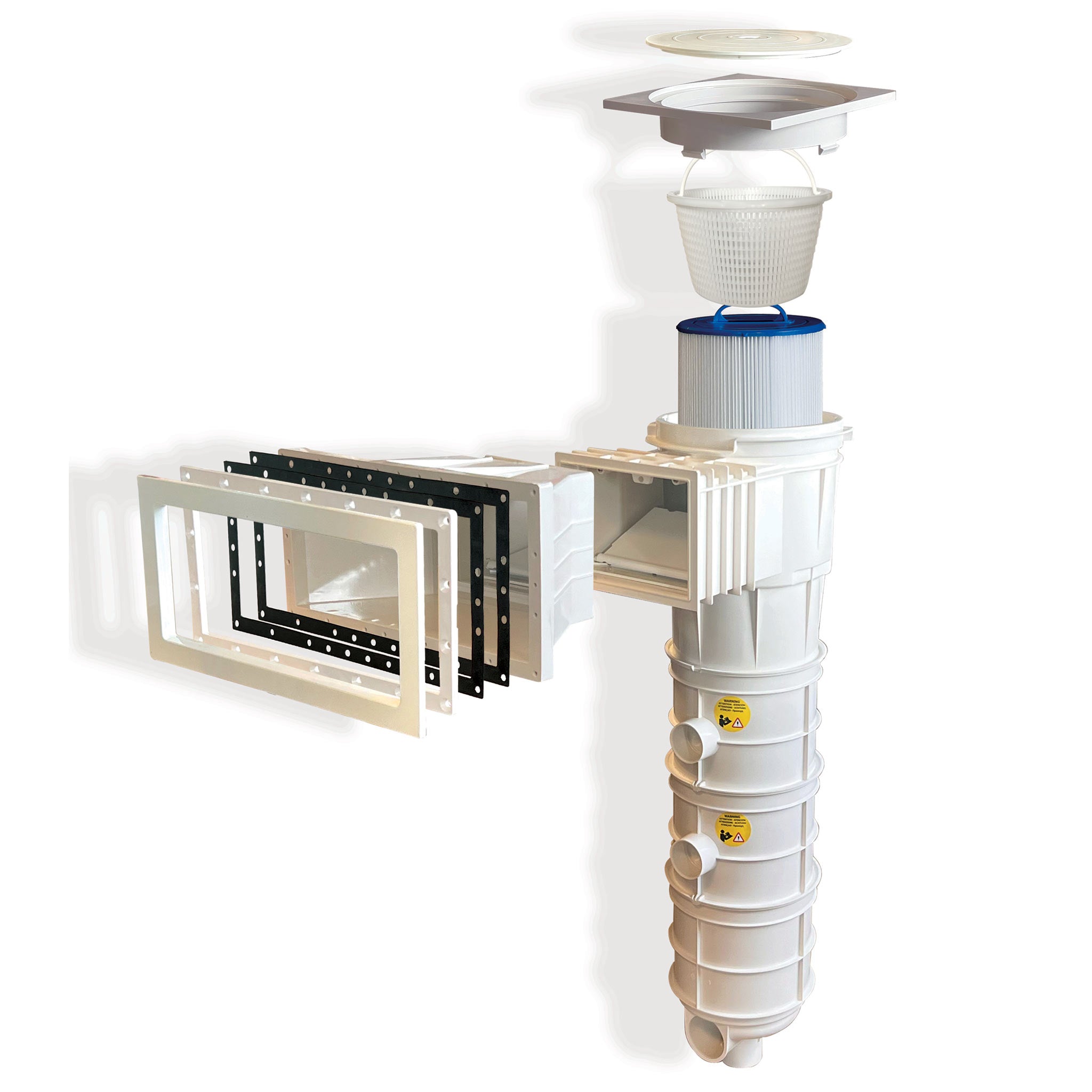 éclatée Skimmer filtrant Fluidra piscine