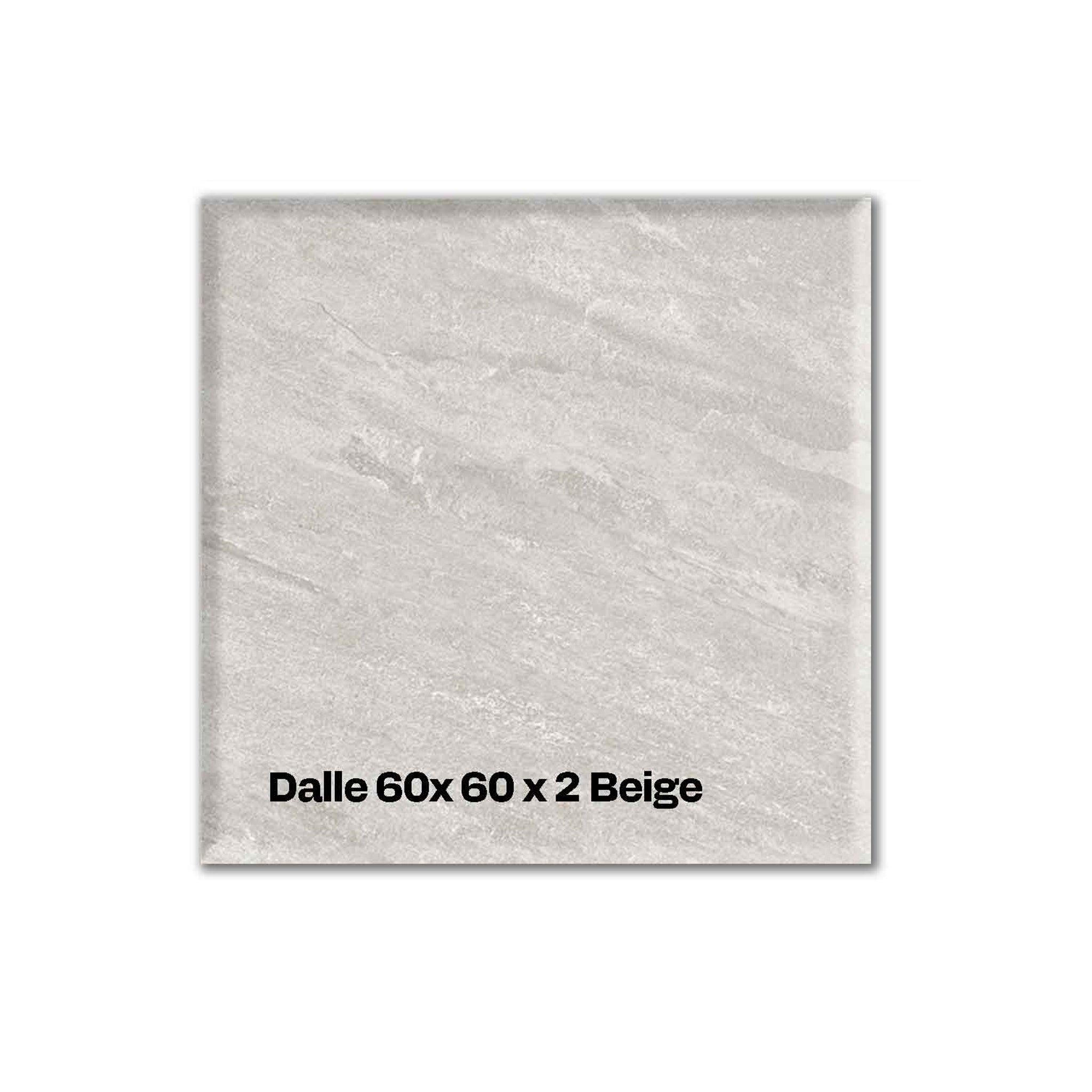 Dalles grès cérame 60x60x2 cm – Terrasse & piscine