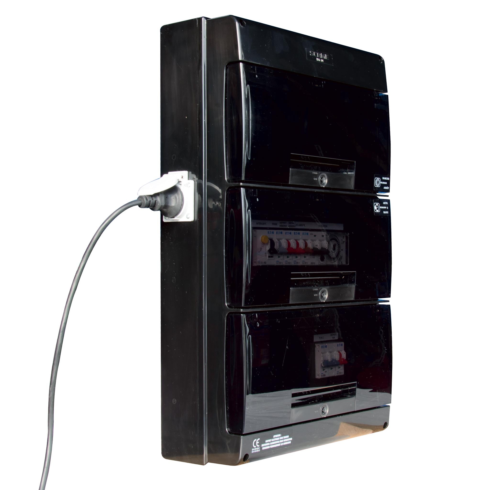 Coffret électrique full options Filtration + Projecteur 100 W