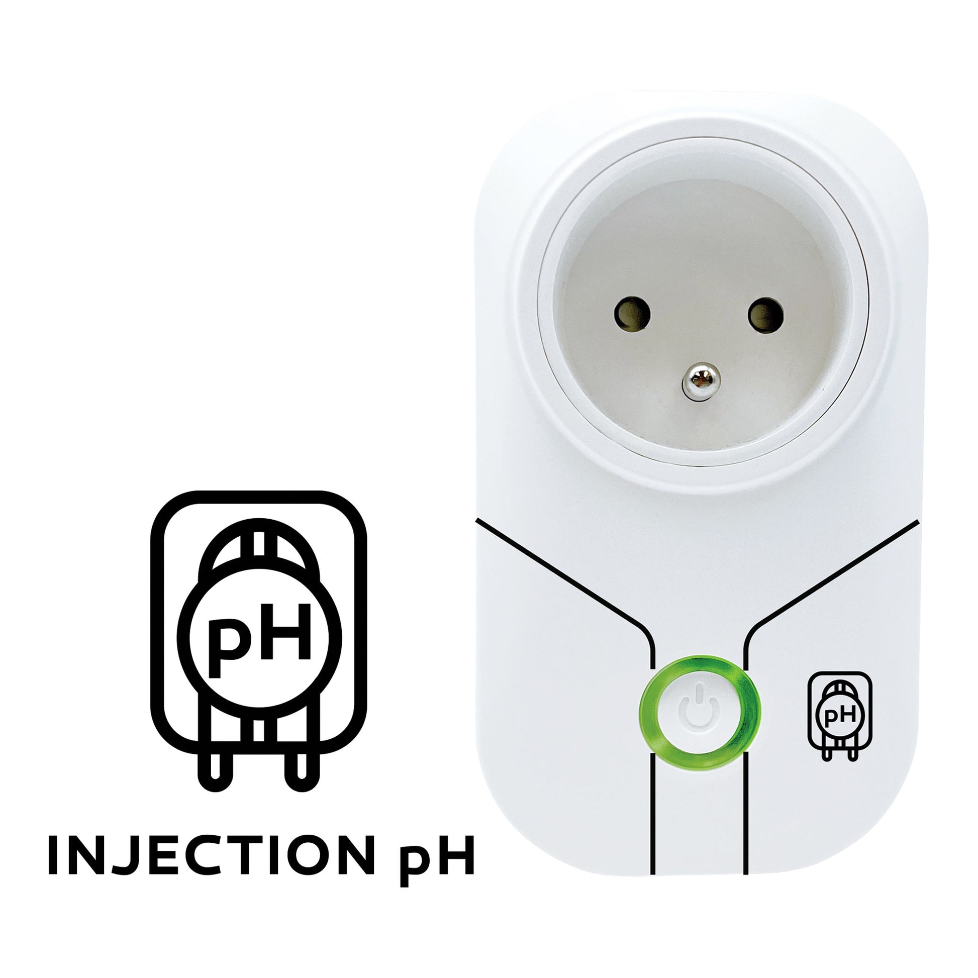 Prise radio e.Dro injection pH 