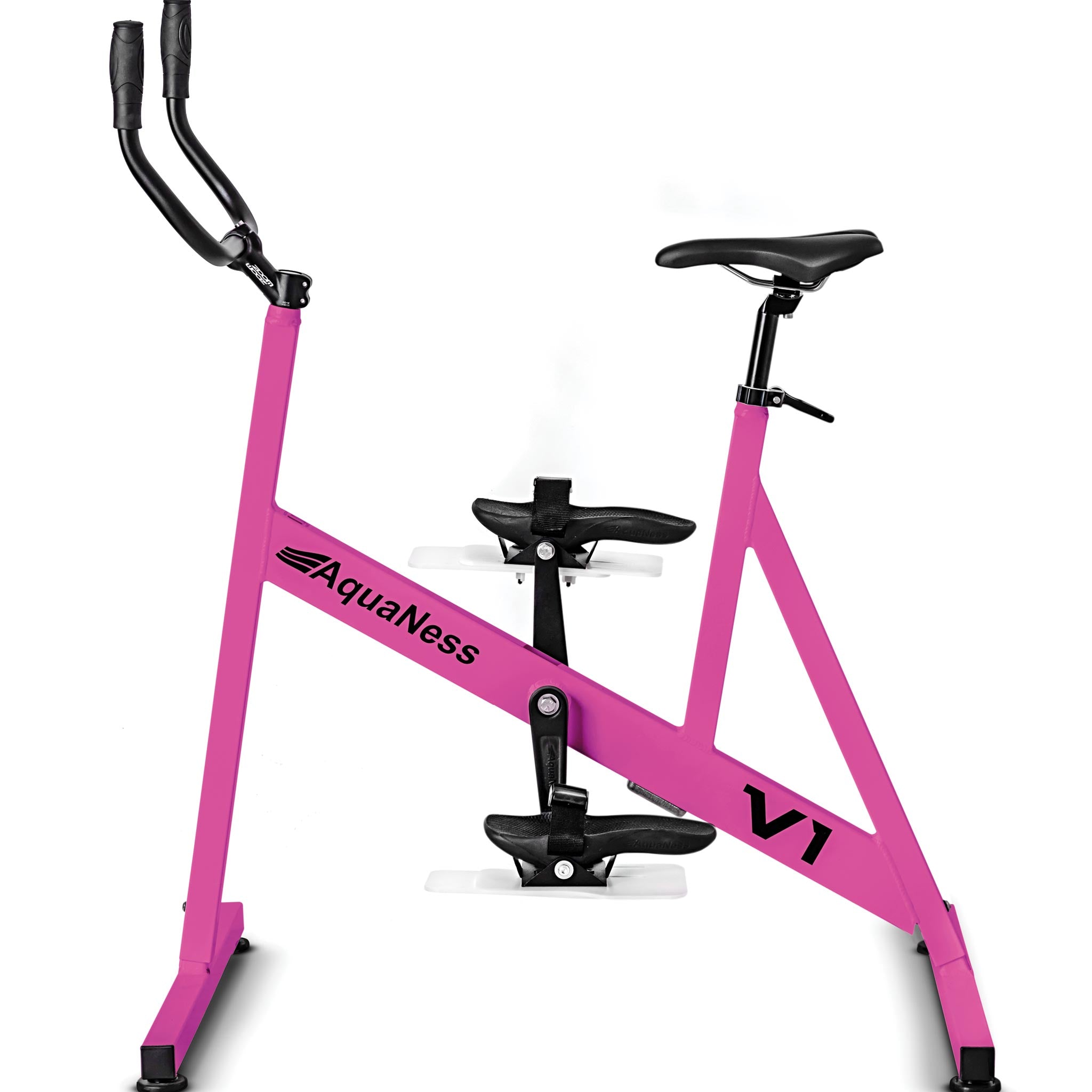 Aquabike V1 vélo de piscine fitness rose 