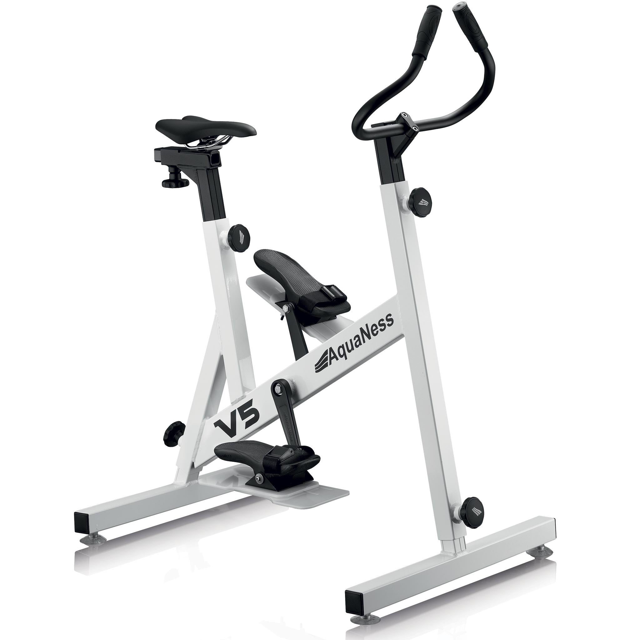 Aquabike V5 Aquaness vélo de piscine performance blanc 