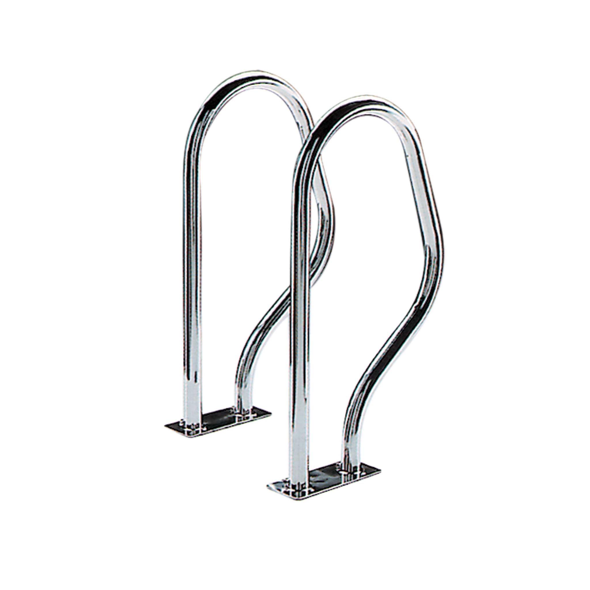 Sorties de bain inox piscine – Main courante