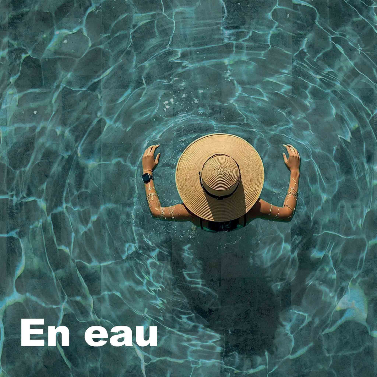 Liner 3D Rock verni sur mesure piscine
