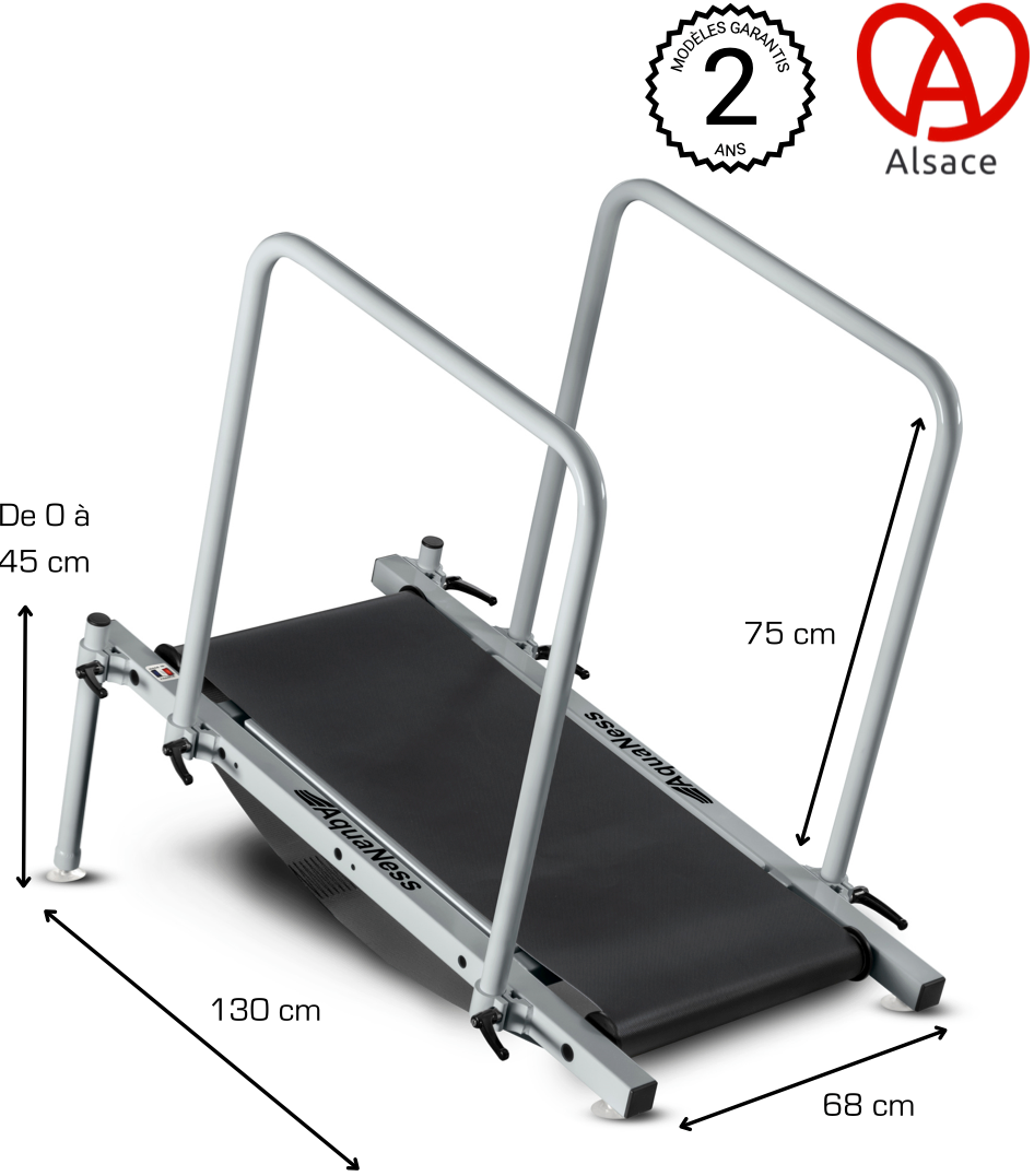 Notice Aqua tapis de marche Aquaness piscine fitness