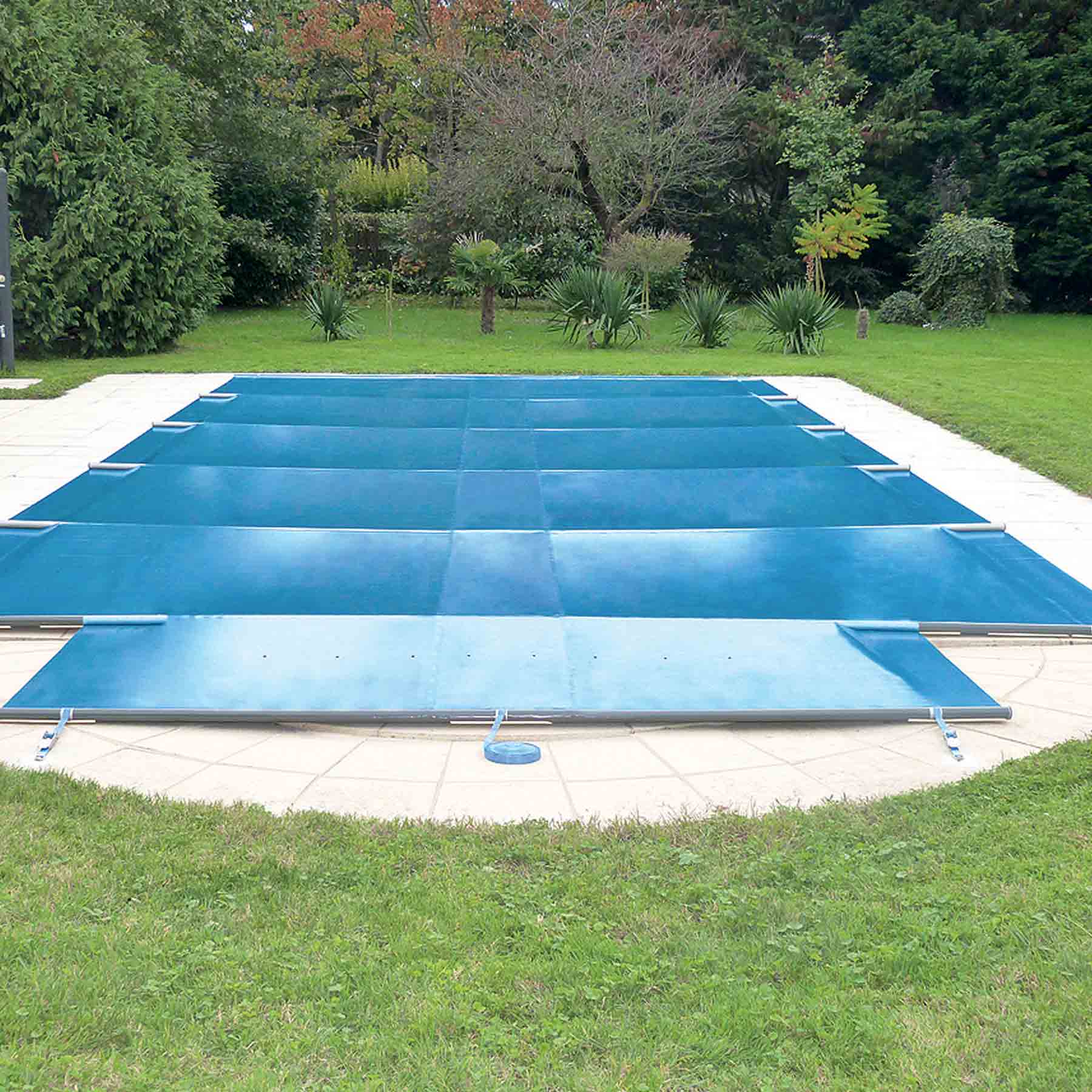 POV Couverture à barres Excel Discover 580 g/m² | Sécurité piscine