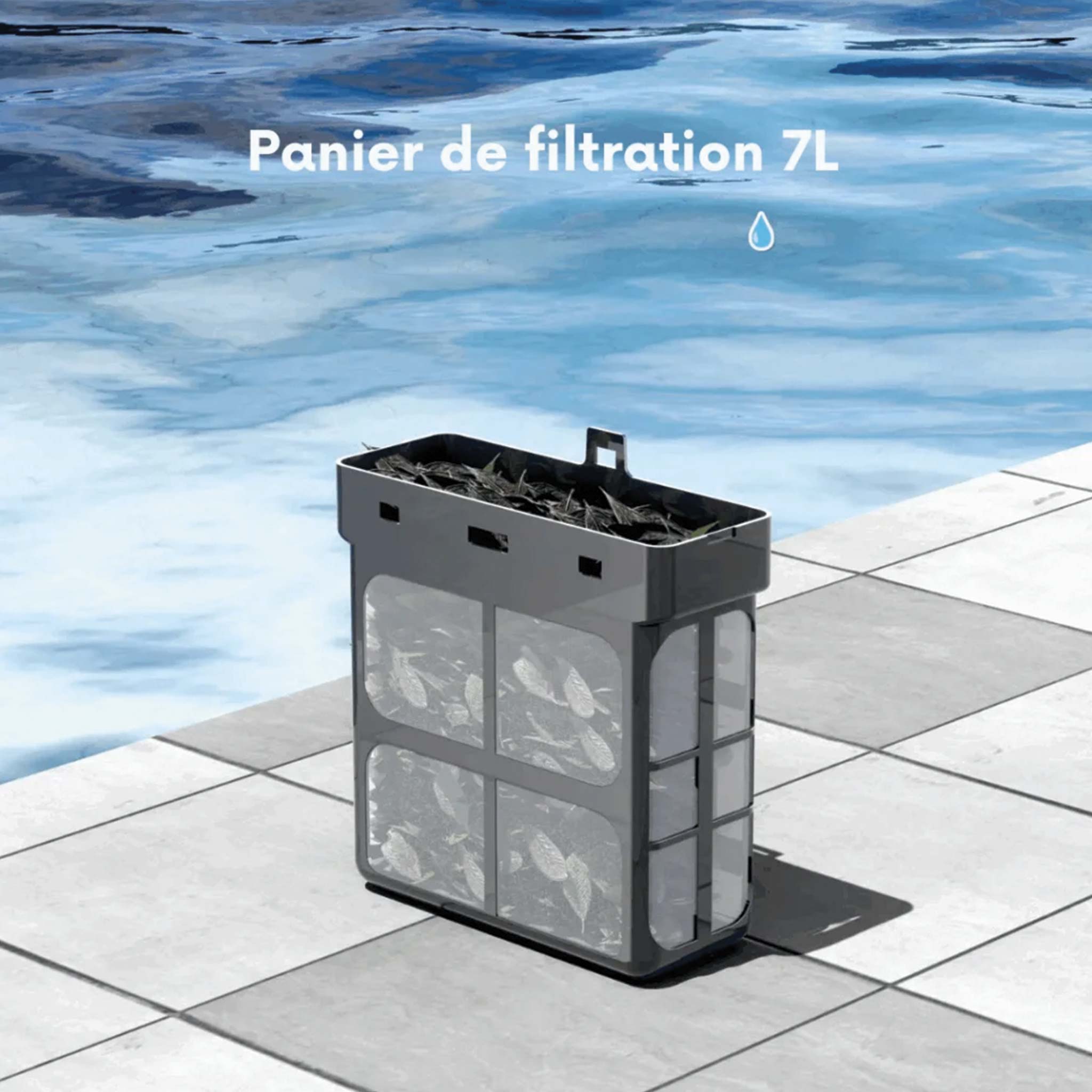 filtre Skimmer de surface autonome et connecté Wybot F1