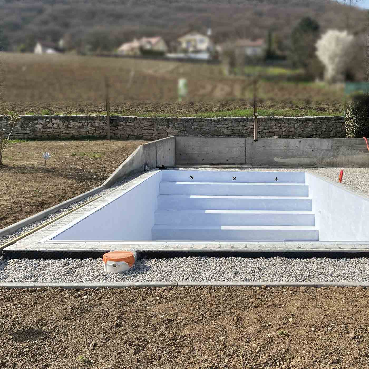 Kit Structure SwimBloc Faux Carré chantier 2