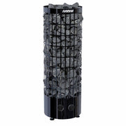 Poêle sauna Cilindro Black Steel intégré