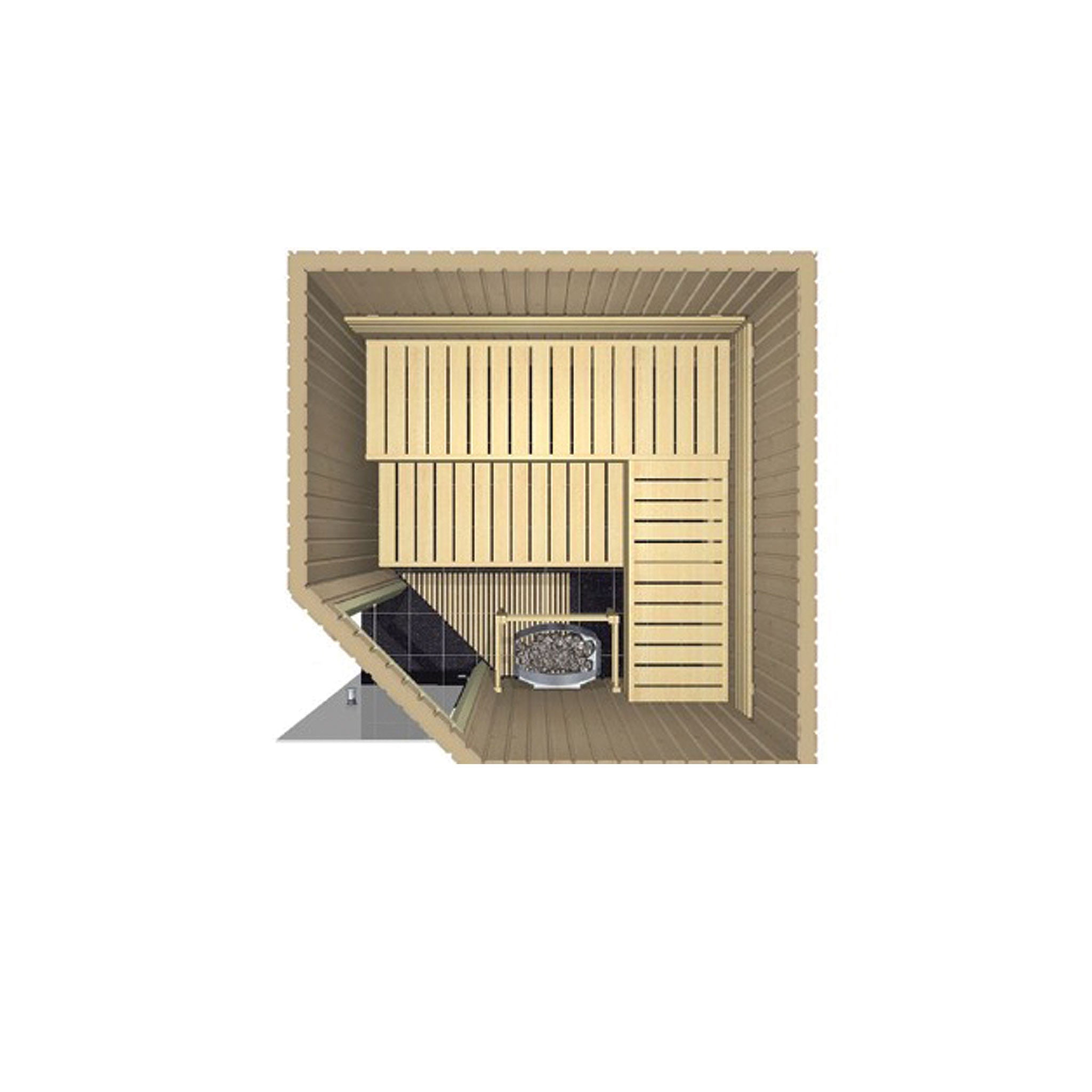 Sauna Variant Line Harvia design moderne extérieur 2020l