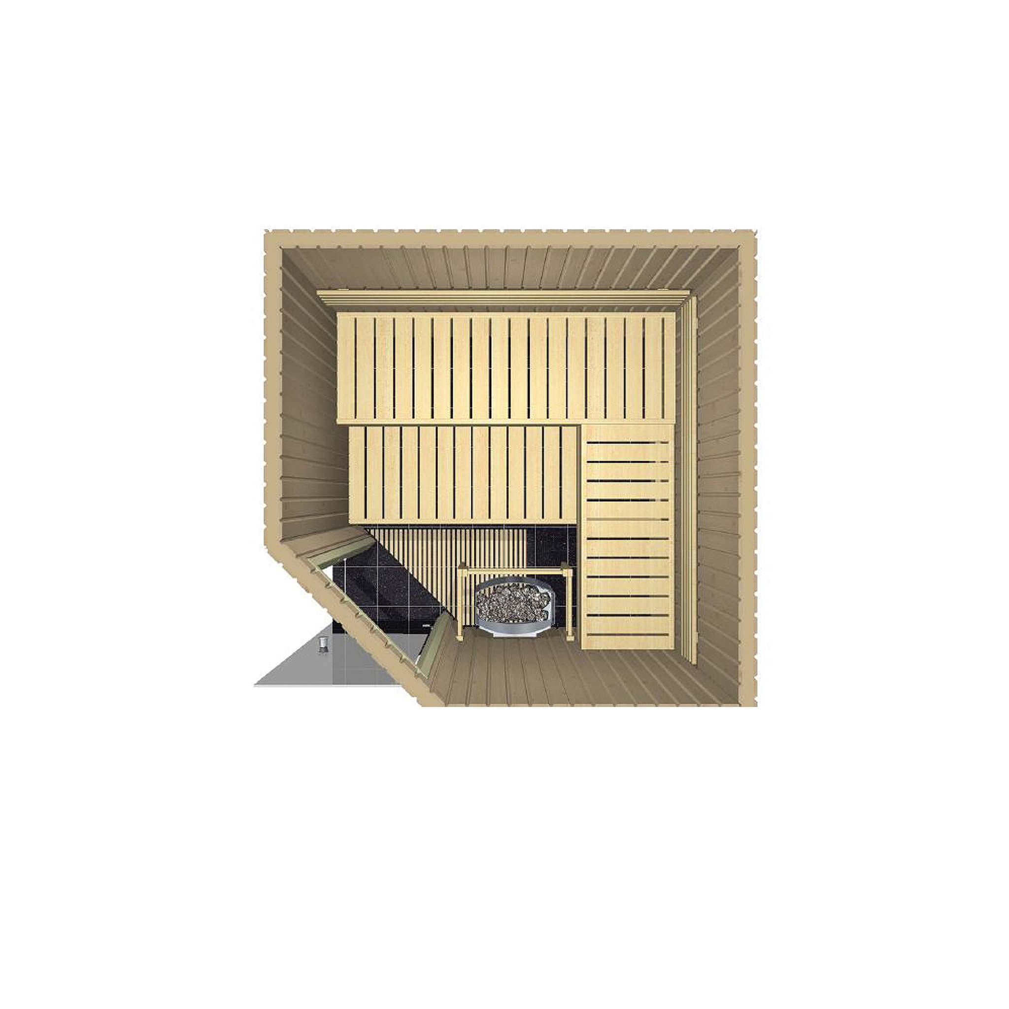 Sauna Variant Line Harvia design moderne extérieur 2020l