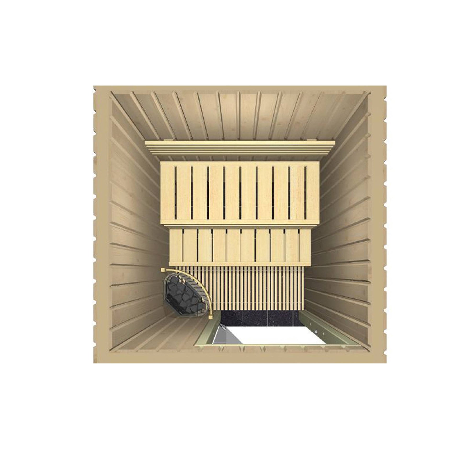 Sauna Variant Line Harvia design moderne extérieur 1212l