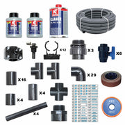 Kit plomberie piscine avec tuyau N°1