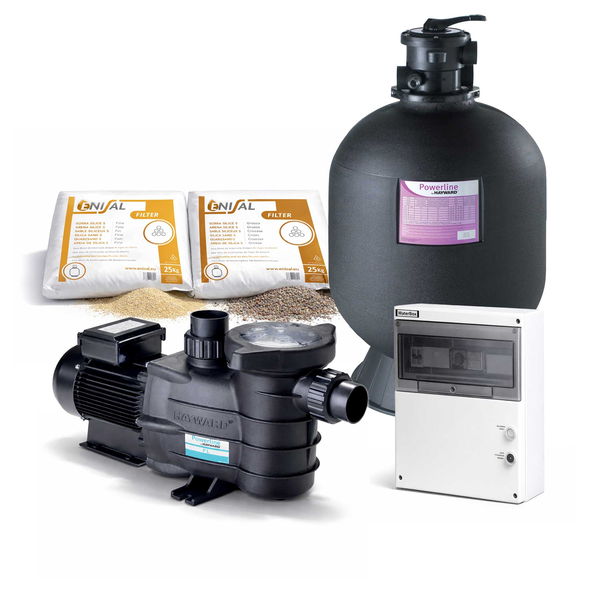 Kit piscine complet carré – auto construction