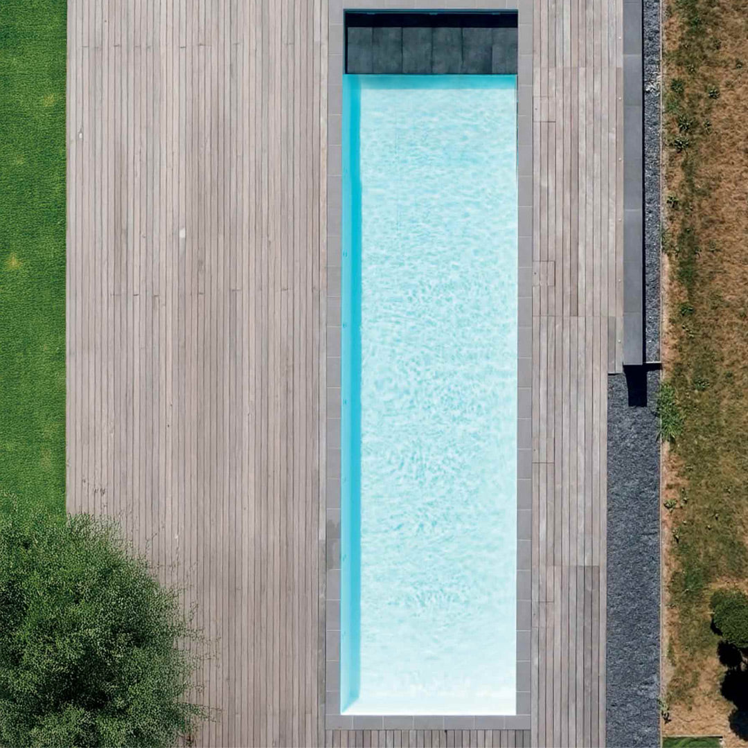 POV Kit Liner piscine Couloir de nage sans escalier